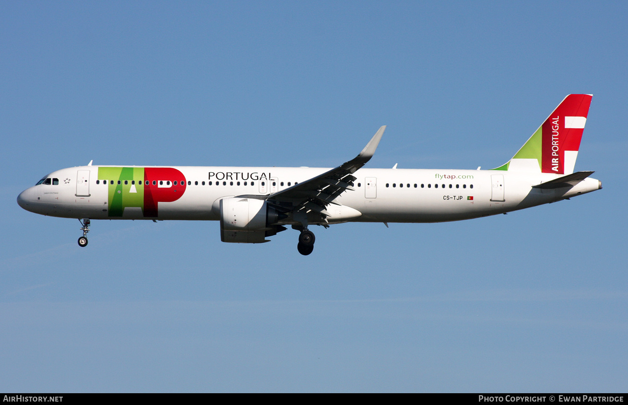 Aircraft Photo of CS-TJP | Airbus A321-251NX | TAP Air Portugal | AirHistory.net #732835