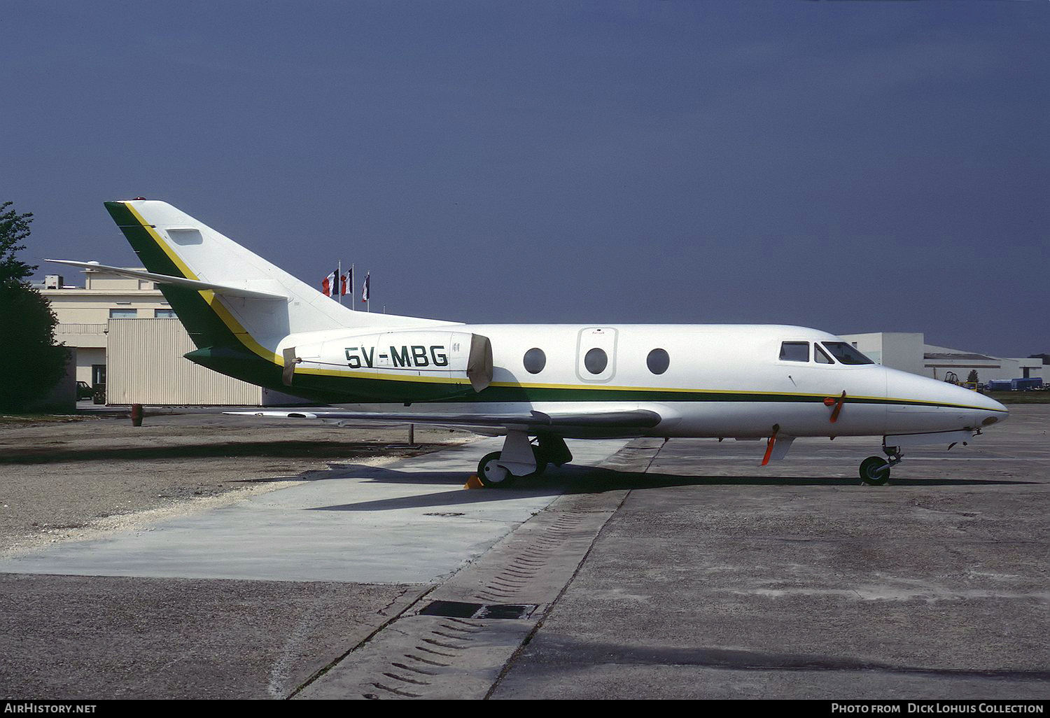 Aircraft Photo of 5V-MBG | Dassault Falcon 10 | Togo - Air Force | AirHistory.net #732861