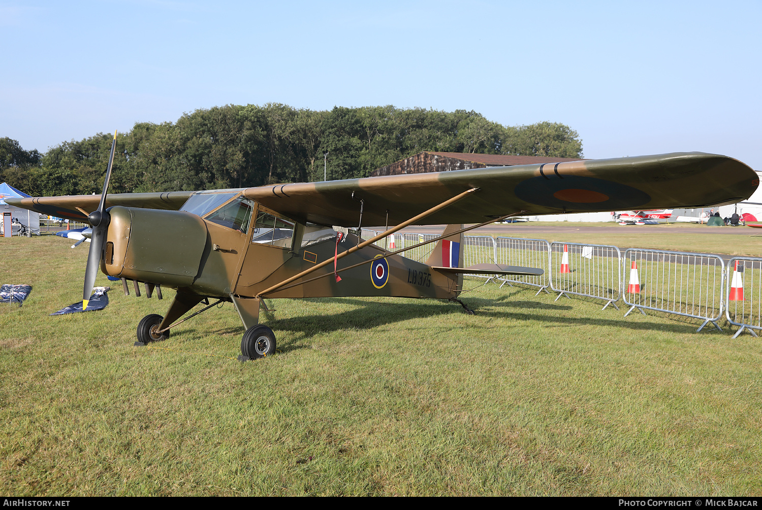 Aircraft Photo of G-AHGW / LB375 | Taylorcraft D/1 Auster Mk1 | UK - Army | AirHistory.net #732870