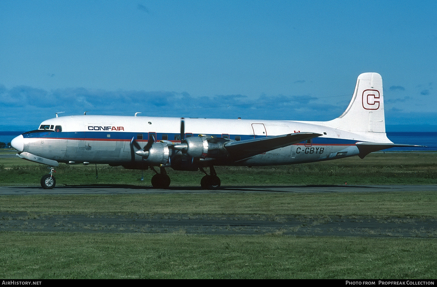 Aircraft Photo of C-GBYB | Douglas DC-6A | Conifair Aviation | AirHistory.net #732883