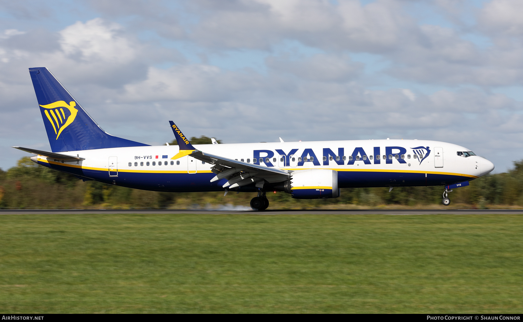 Aircraft Photo of 9H-VVS | Boeing 737-8200 Max 200 | Ryanair | AirHistory.net #732899