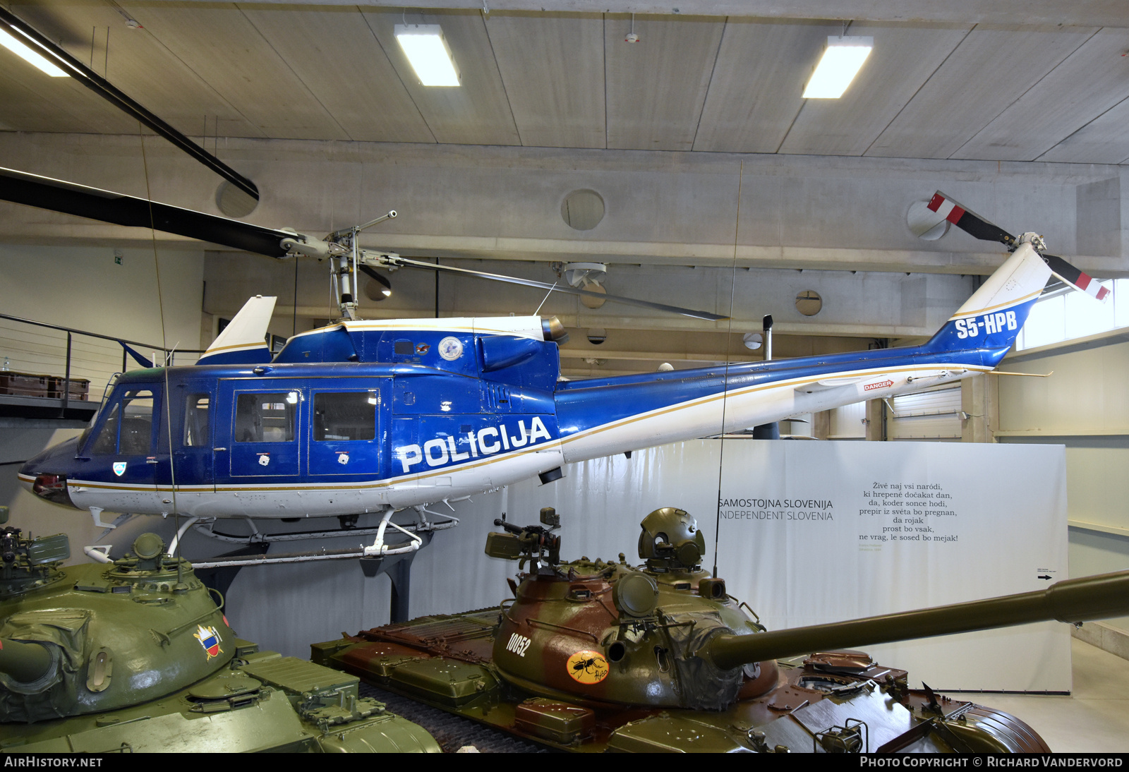 Aircraft Photo of S5-HPB | Agusta AB-212 | Policija | AirHistory.net #732915