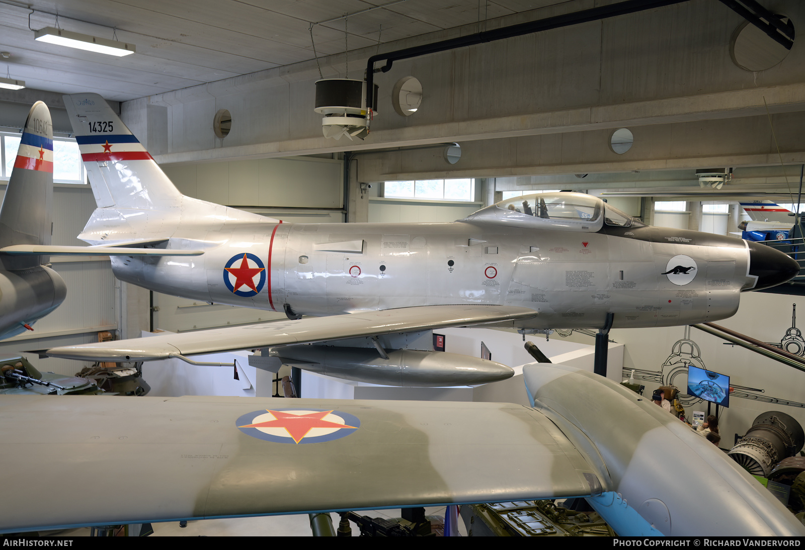 Aircraft Photo of 14325 | North American IF-86D Sabre | Yugoslavia - Air Force | AirHistory.net #732928