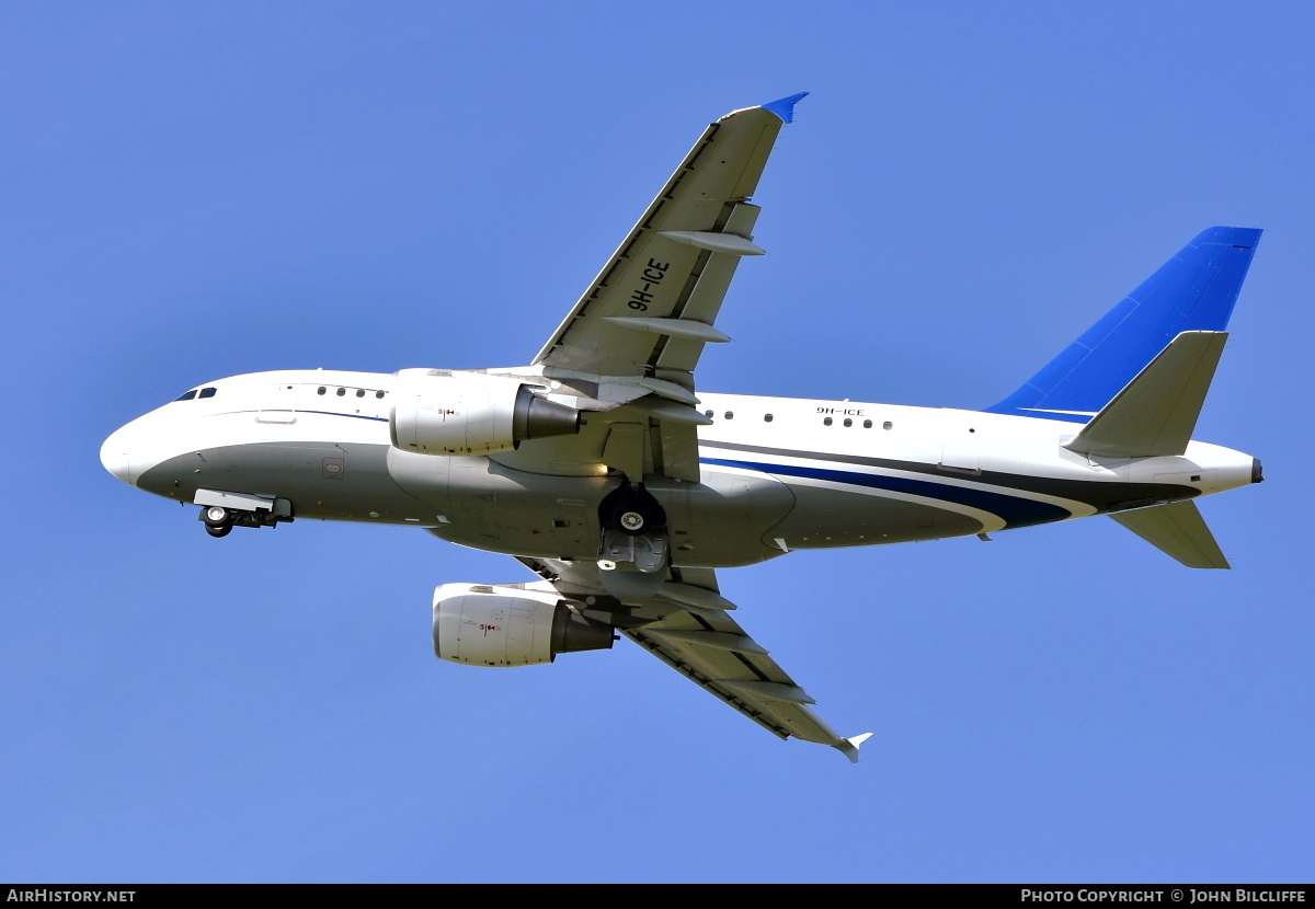 Aircraft Photo of 9H-ICE | Airbus ACJ318 (A318-112/CJ) | AirHistory.net #732955