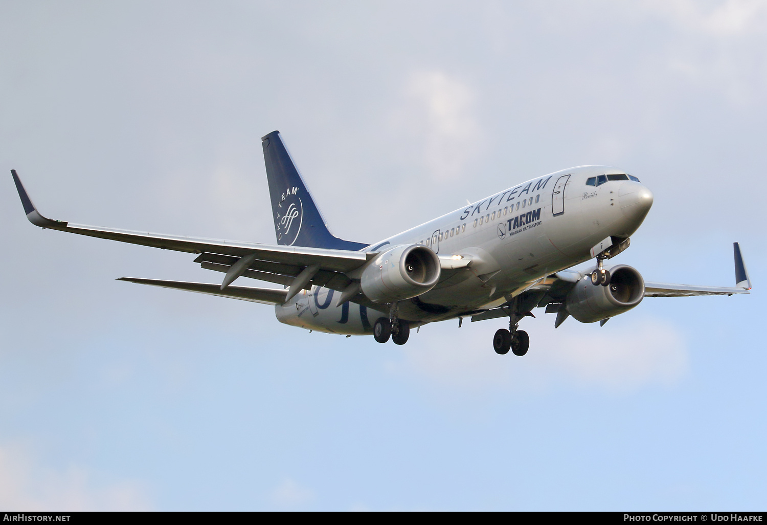 Aircraft Photo of YR-BGF | Boeing 737-78J | TAROM - Transporturile Aeriene Române | AirHistory.net #732998