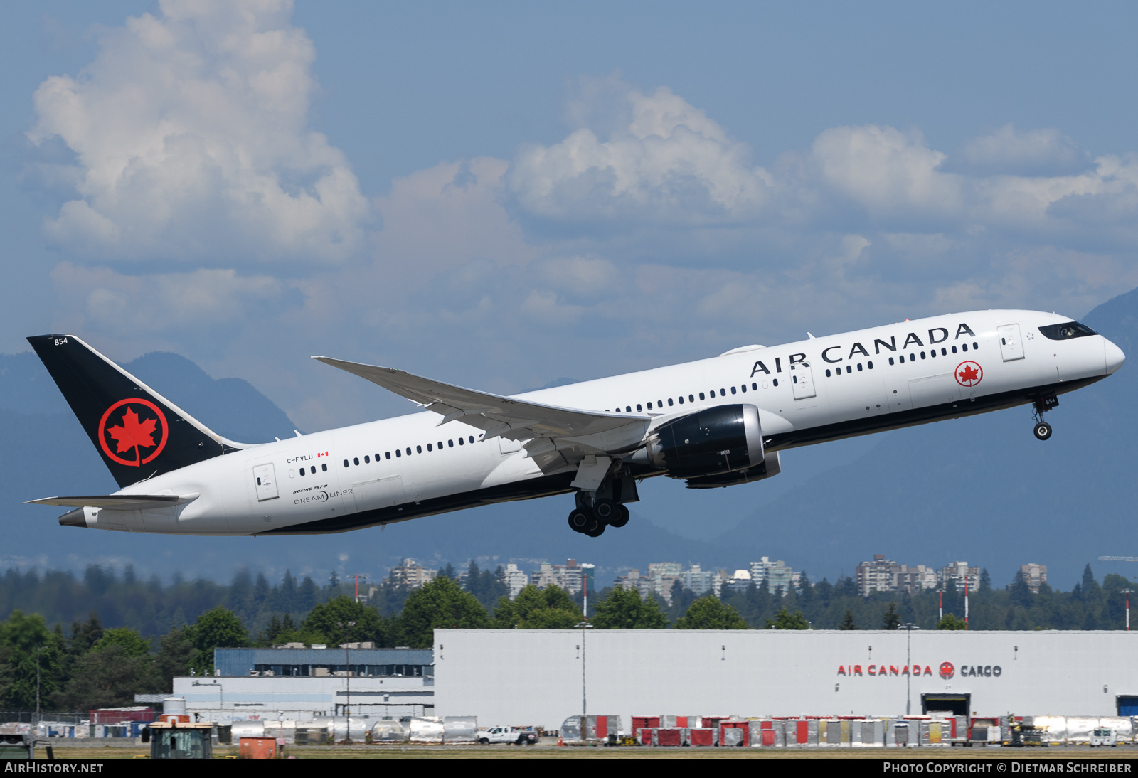 Aircraft Photo of C-FVLU | Boeing 787-9 Dreamliner | Air Canada | AirHistory.net #733005