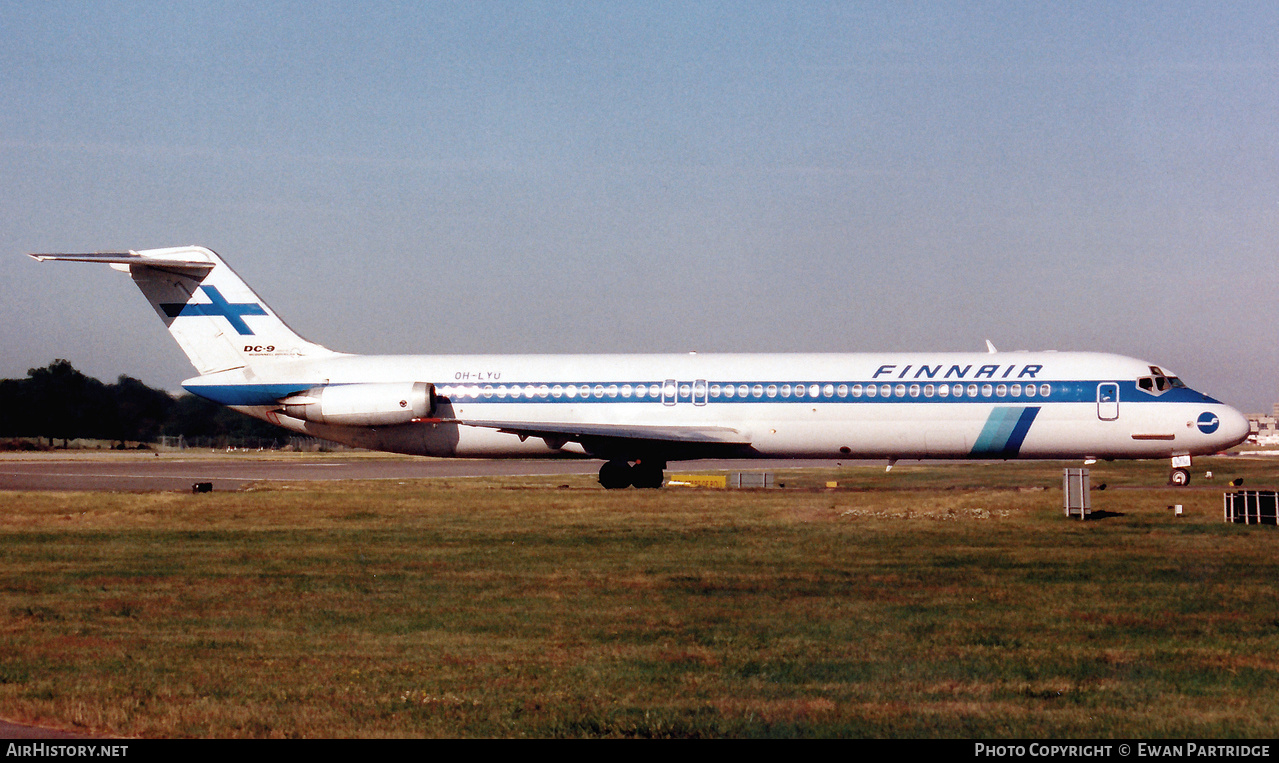 Aircraft Photo of OH-LYU | McDonnell Douglas DC-9-51 | Finnair | AirHistory.net #733043