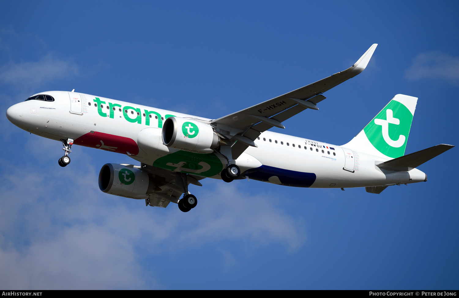 Aircraft Photo of F-WWDZ / F-HXSH | Airbus A320-252N | Transavia | AirHistory.net #733050
