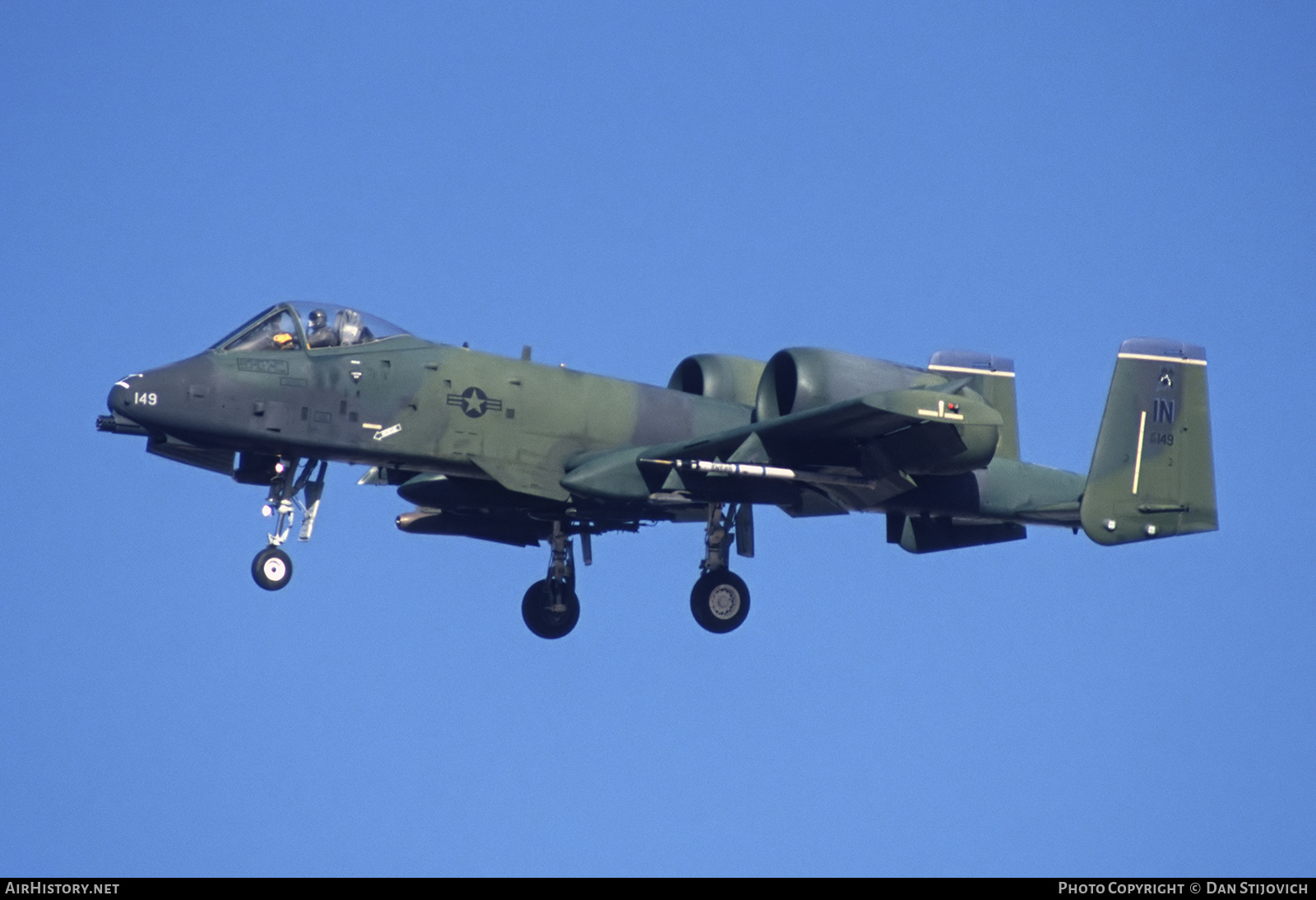 Aircraft Photo of 80-0149 / AF80-149 | Fairchild A-10A Thunderbolt II | USA - Air Force | AirHistory.net #733053