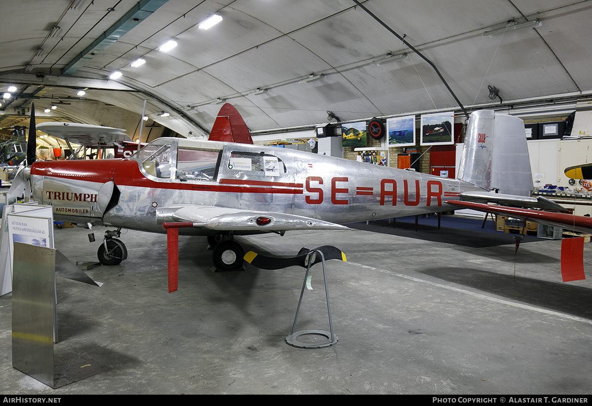 Aircraft Photo of SE-AUR | Saab 91A Safir | AirHistory.net #733054