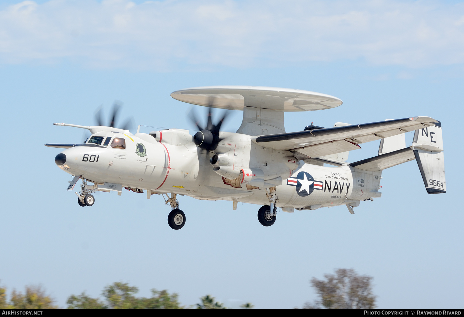 Aircraft Photo of 169864 / 9864 | Northrop Grumman E-2D Hawkeye | USA - Navy | AirHistory.net #733060