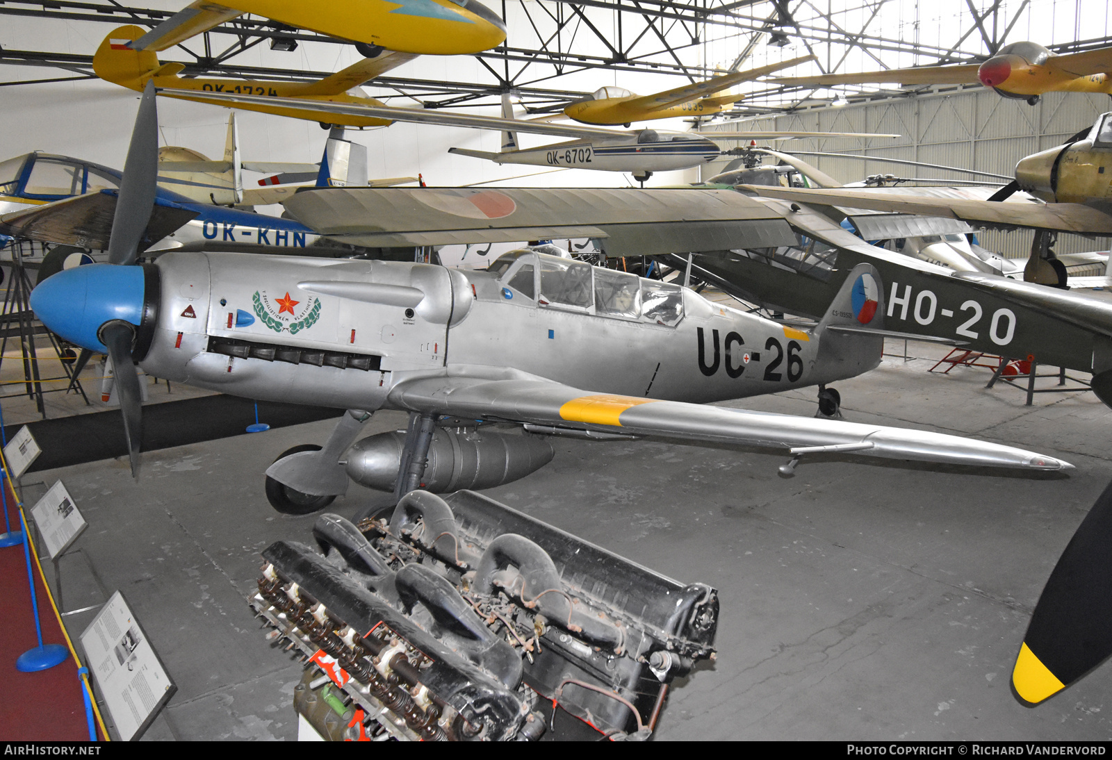 Aircraft Photo of UC-26 | Messerschmitt Bf-109G-12 (Avia CS-199) | Czechoslovakia - Air Force | AirHistory.net #733063