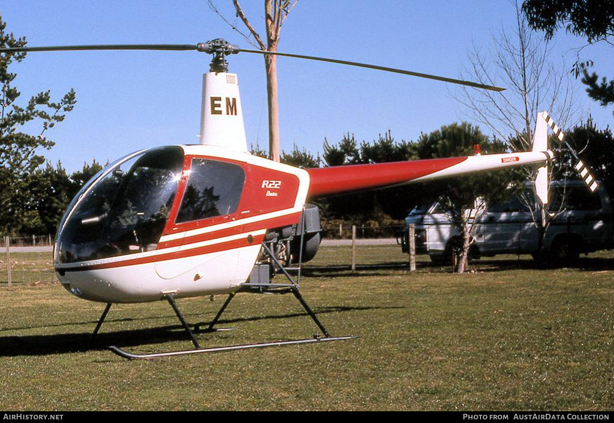 Aircraft Photo of ZK-HEM / EM | Robinson R-22B Beta | AirHistory.net #733070
