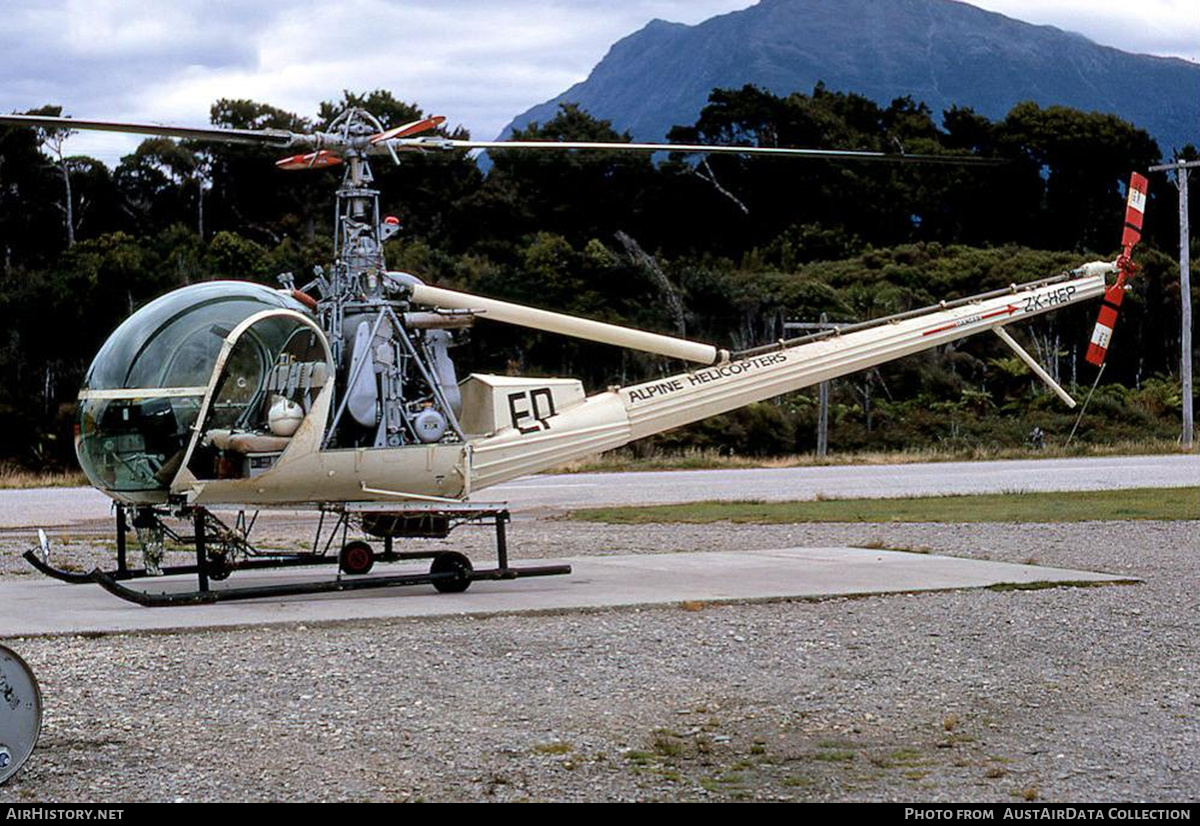 Aircraft Photo of ZK-HEP | Hiller UH-12E | Alpine Helicopters | AirHistory.net #733072