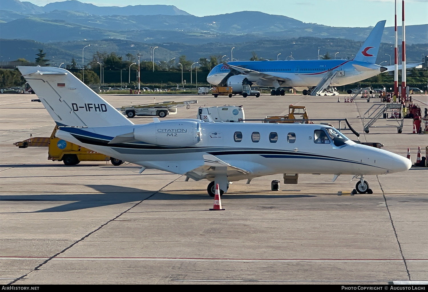 Aircraft Photo of D-IFHD | Cessna 525 CitationJet M2 | AirHistory.net #733081