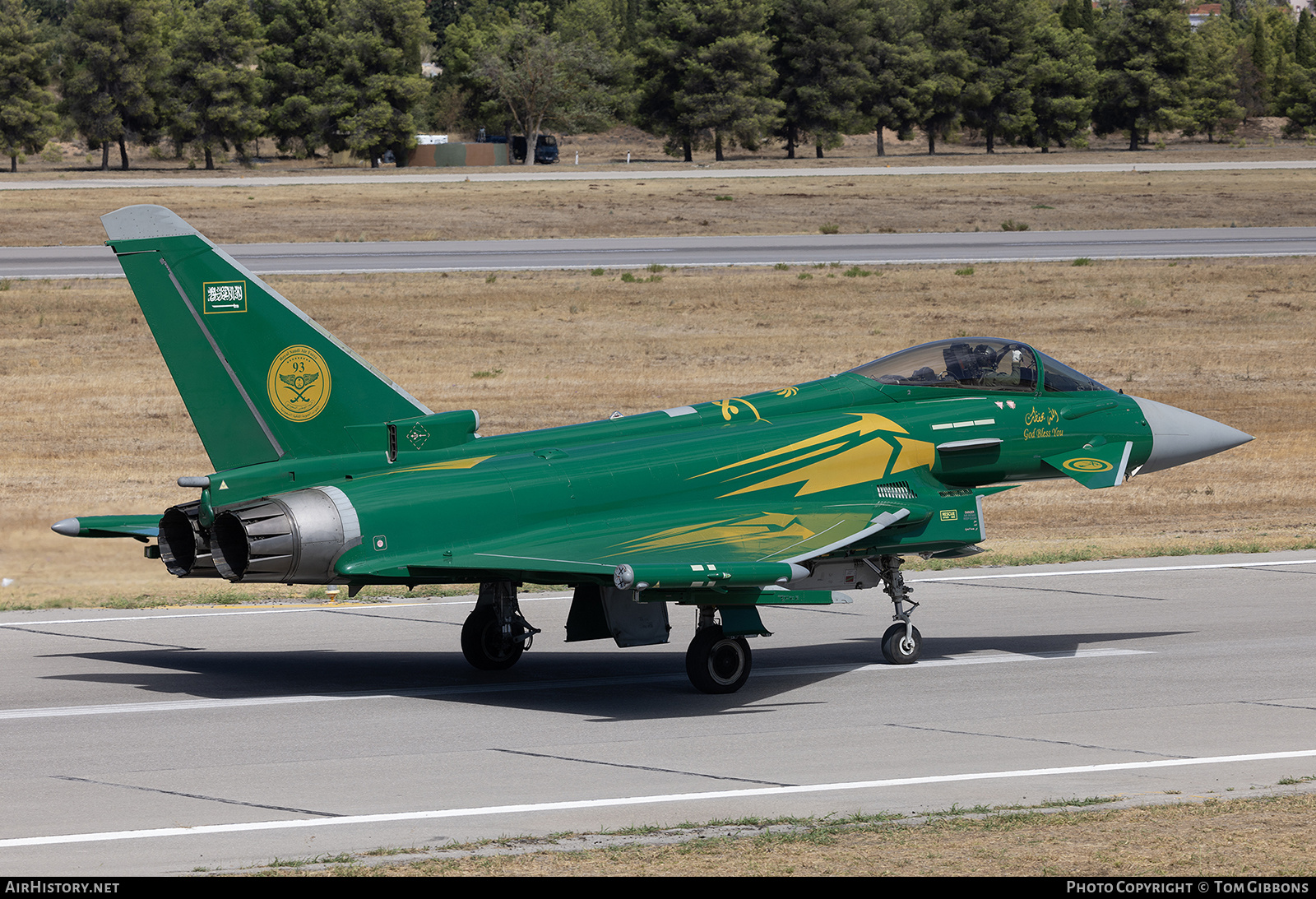 Aircraft Photo of 8022 | Eurofighter EF-2000 Typhoon S | Saudi Arabia - Air Force | AirHistory.net #733105