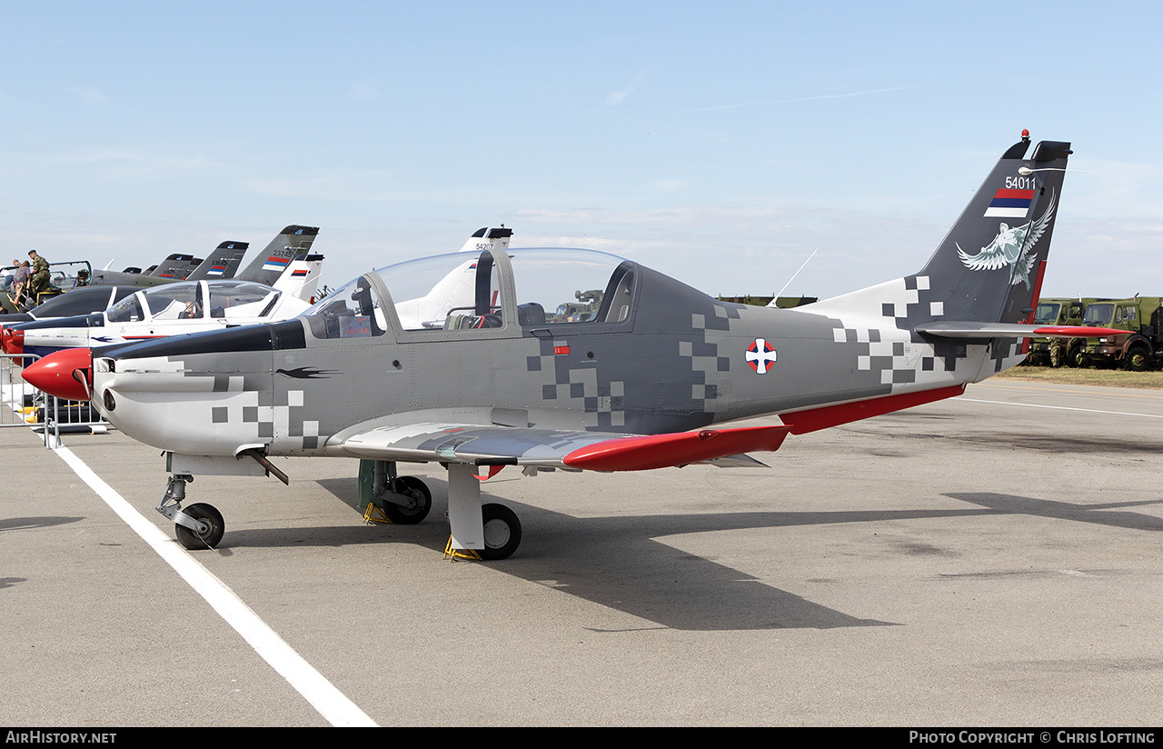 Aircraft Photo of 54011 | Utva Lasta 95 | Serbia - Air Force | AirHistory.net #733112