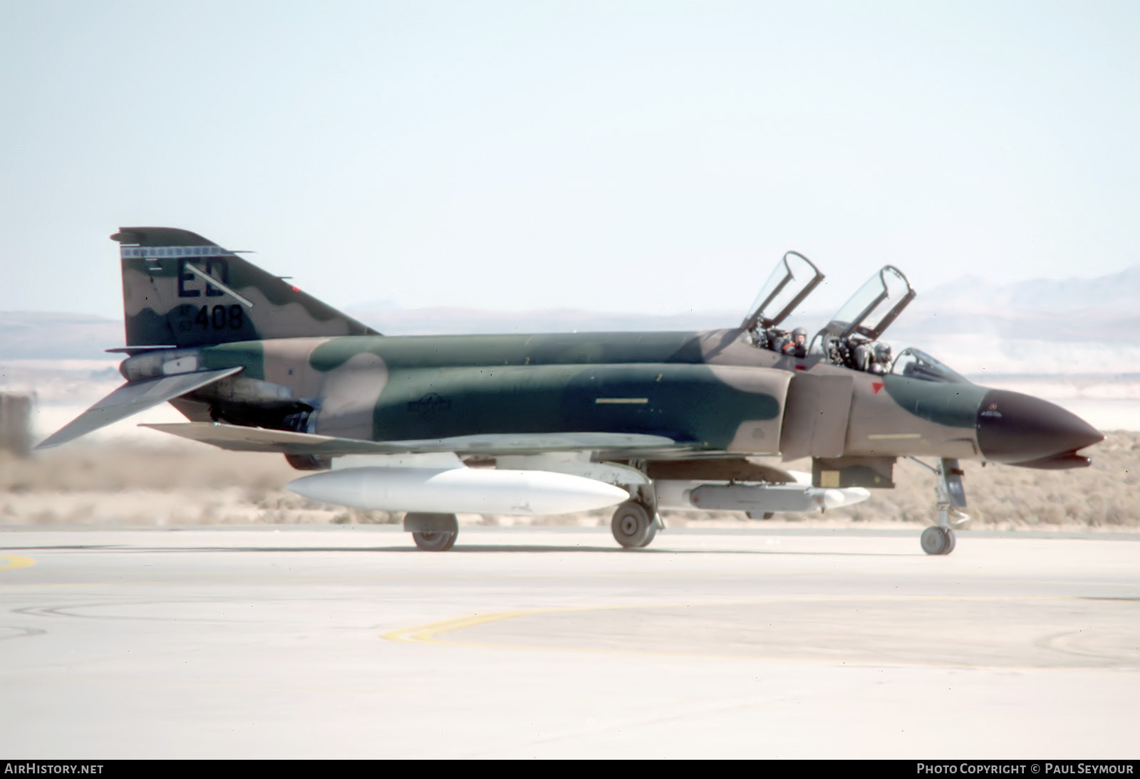 Aircraft Photo of 63-7408 / AF63-408 | McDonnell NF-4C Phantom II | USA - Air Force | AirHistory.net #733142