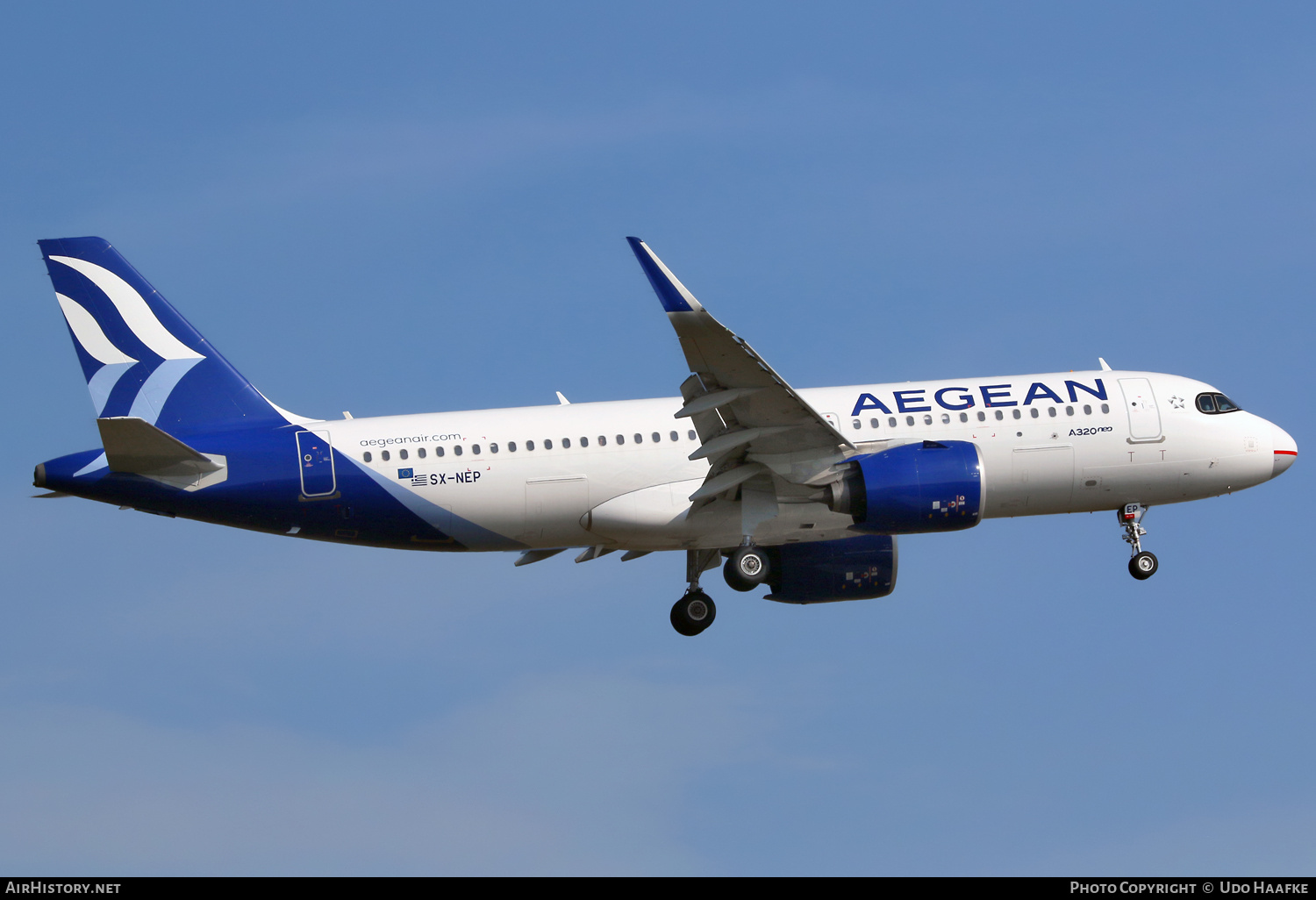 Aircraft Photo of SX-NEP | Airbus A320-271N | Aegean Airlines | AirHistory.net #733149