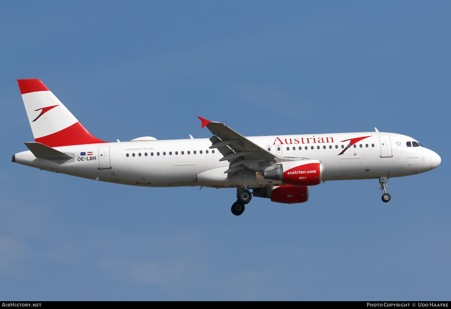 Aircraft Photo of OE-LBR | Airbus A320-214 | Austrian Airlines | AirHistory.net #733151