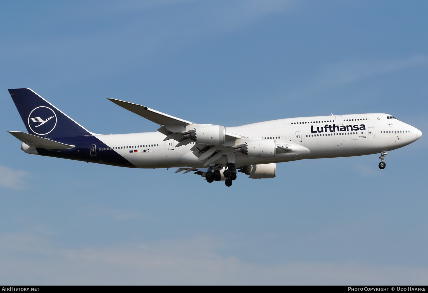Aircraft Photo of D-ABYC | Boeing 747-830 | Lufthansa | AirHistory.net #733152