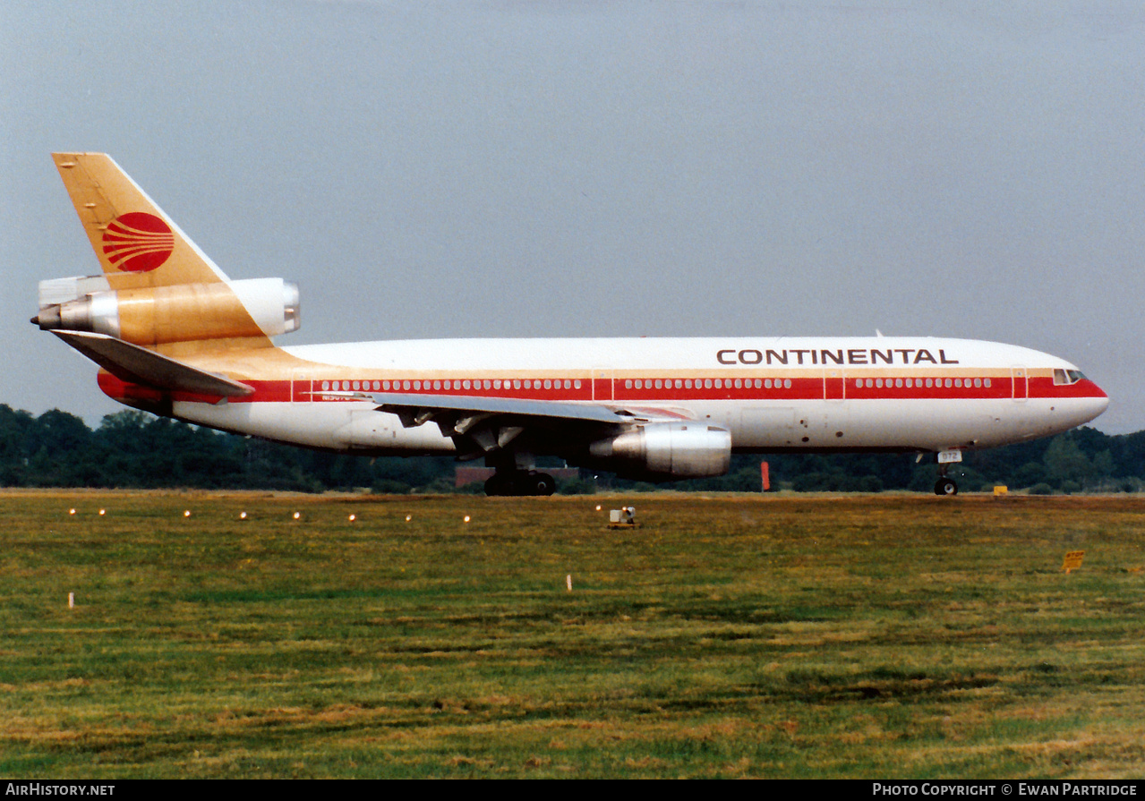 Aircraft Photo of N19072 | McDonnell Douglas DC-10-30 | Continental Airlines | AirHistory.net #733157