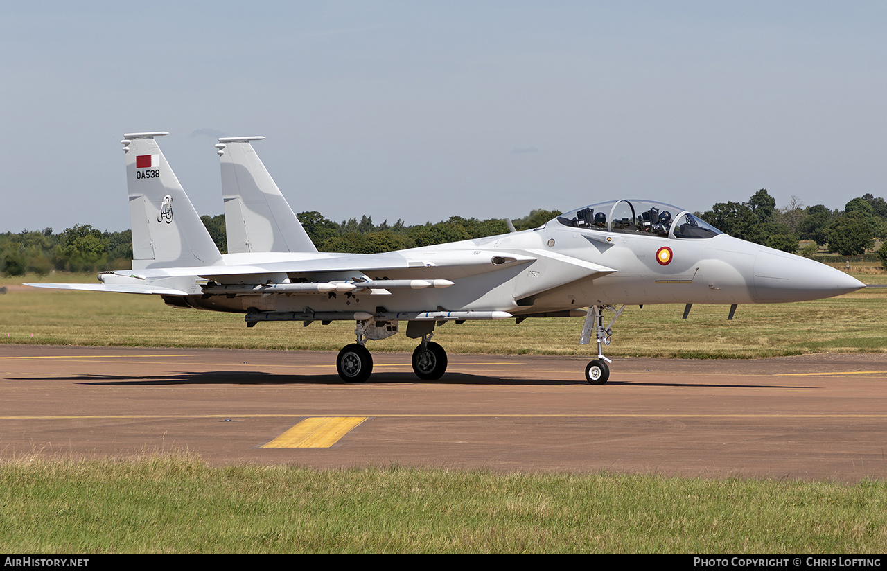 Aircraft Photo of QA538 | Boeing F-15QA Eagle | Qatar - Air Force | AirHistory.net #733167