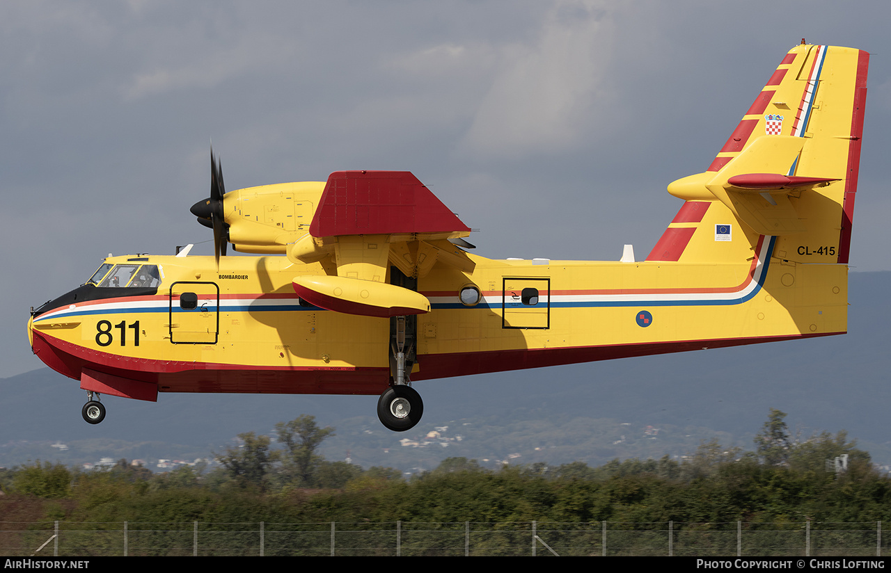 Aircraft Photo of 811 | Bombardier CL-415MP (CL-215-6B11) | Croatia - Air Force | AirHistory.net #733194