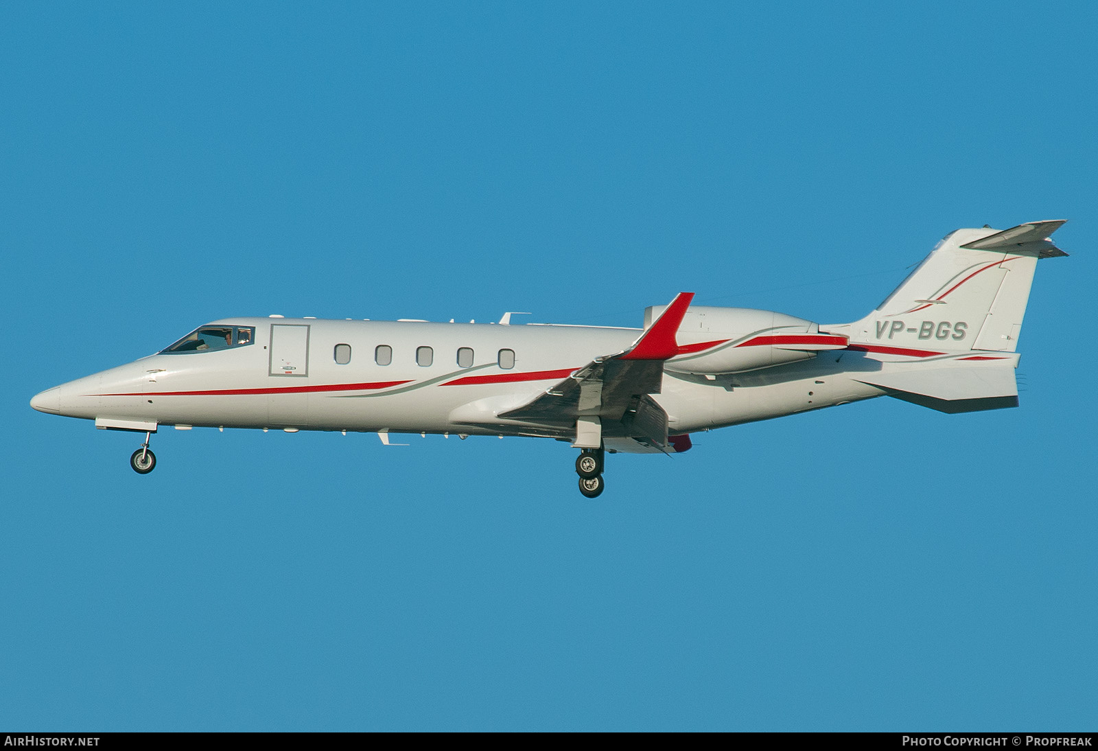 Aircraft Photo of VP-BGS | Learjet 60 | AirHistory.net #733210