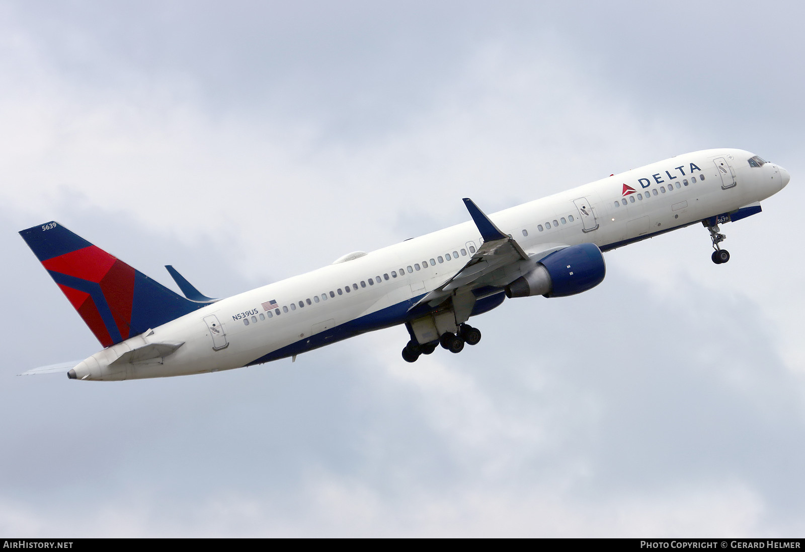 Aircraft Photo of N539US | Boeing 757-251 | Delta Air Lines | AirHistory.net #733235
