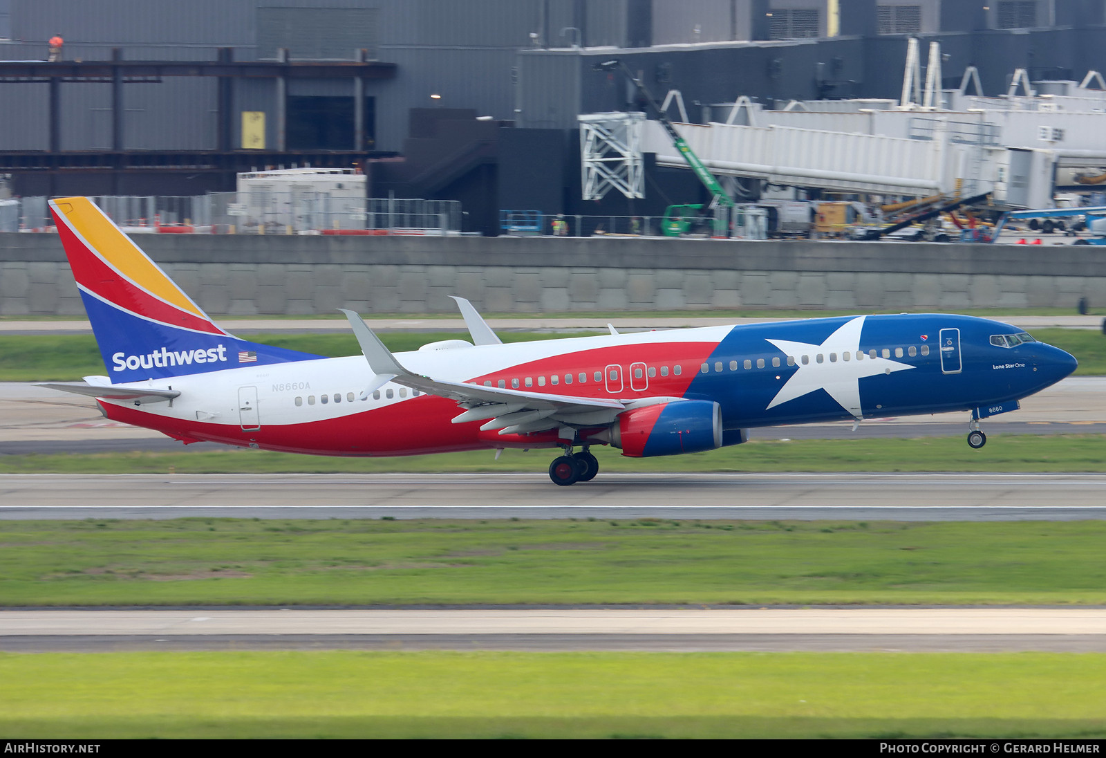 Aircraft Photo of N8660A | Boeing 737-8H4 | Southwest Airlines | AirHistory.net #733238
