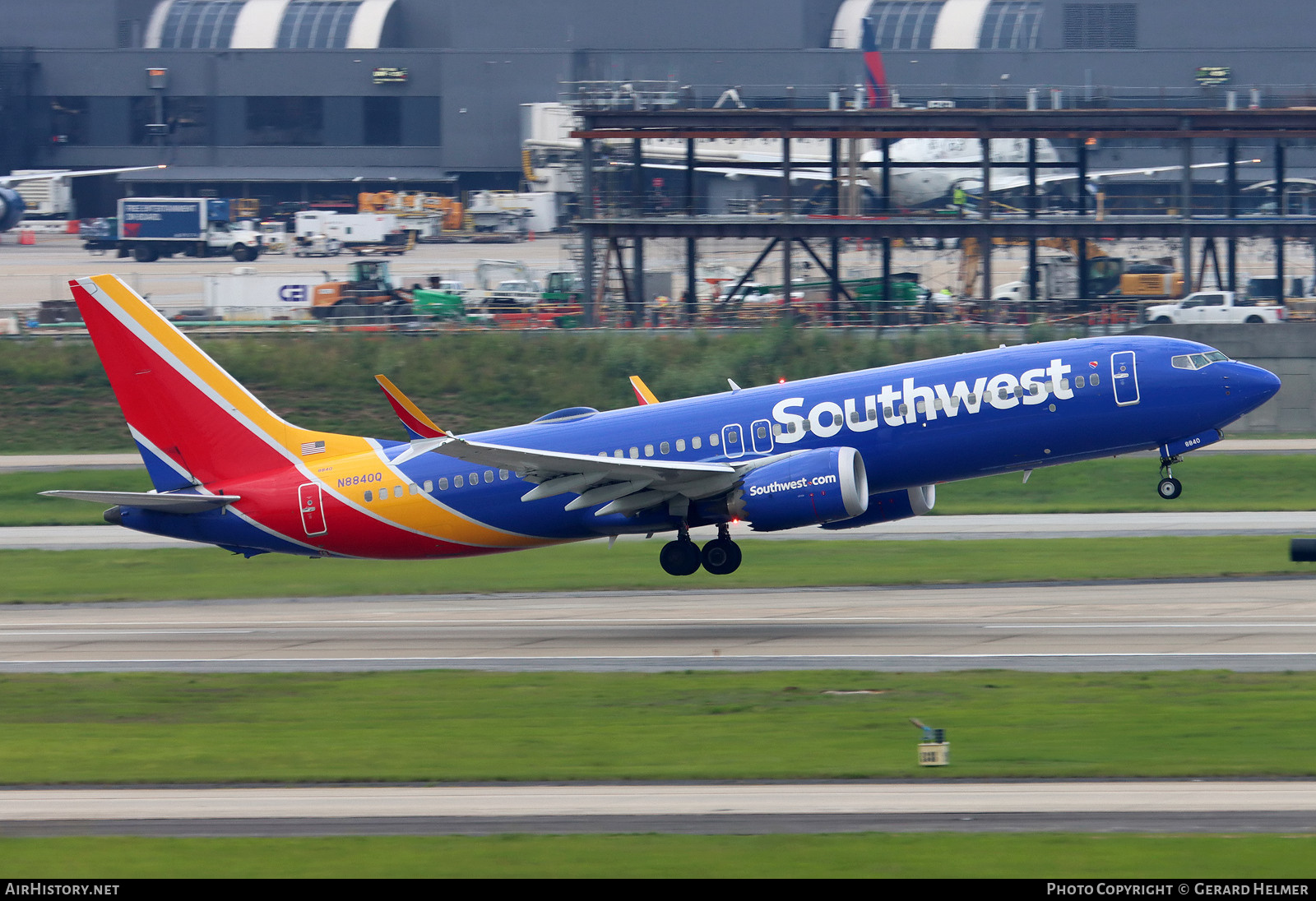 Aircraft Photo of N8840Q | Boeing 737-8 Max 8 | Southwest Airlines | AirHistory.net #733246