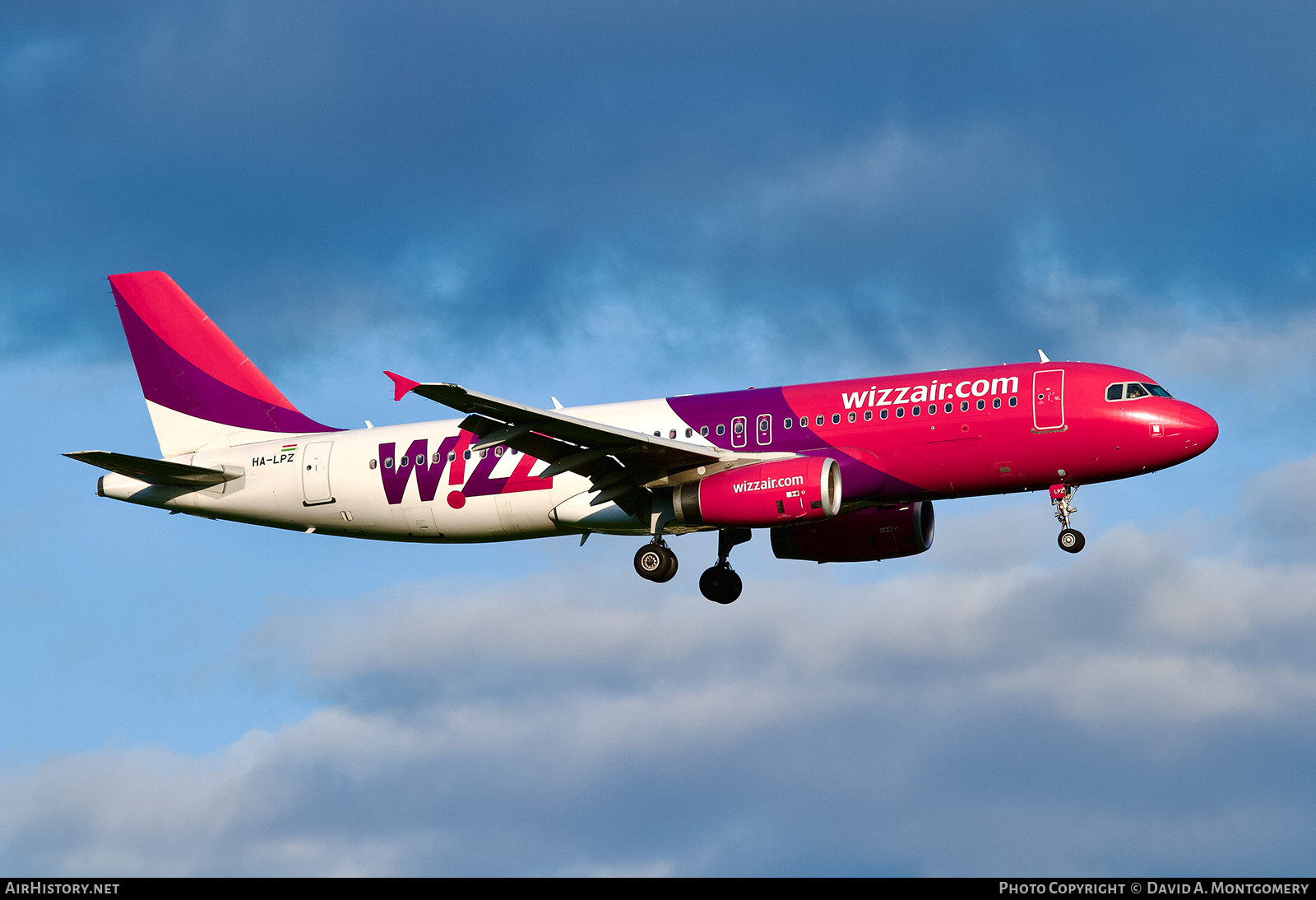 Aircraft Photo of HA-LPZ | Airbus A320-232 | Wizz Air | AirHistory.net #733275