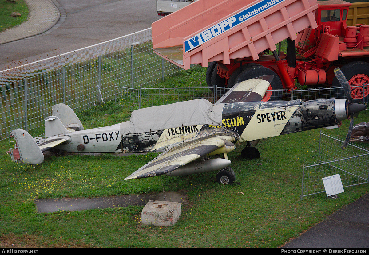 Aircraft Photo of D-FOXY | F+W C-3605 | Technik Museum Speyer | AirHistory.net #733278