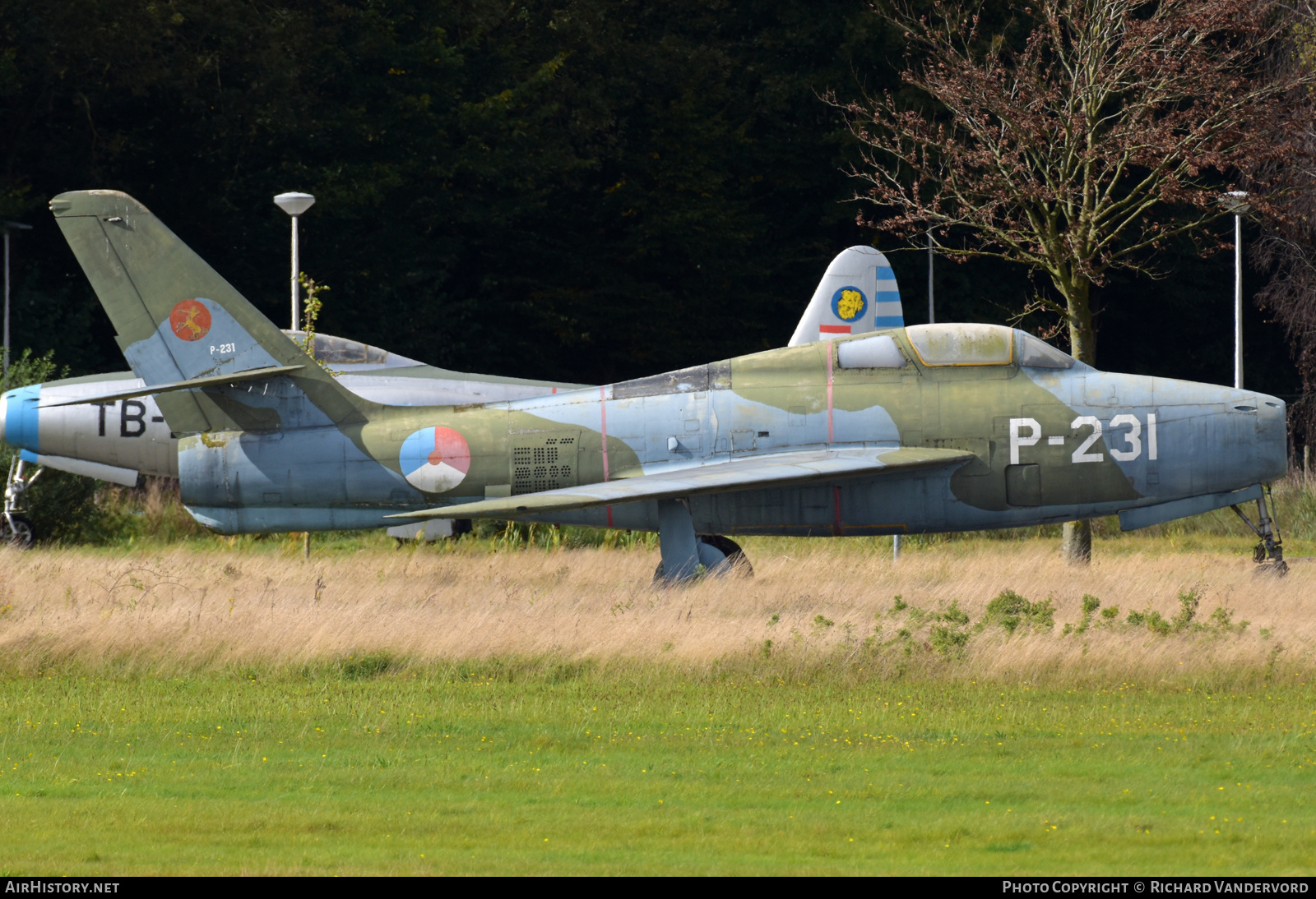 Aircraft Photo of P-231 | Republic F-84F Thunderstreak | Netherlands - Air Force | AirHistory.net #733289