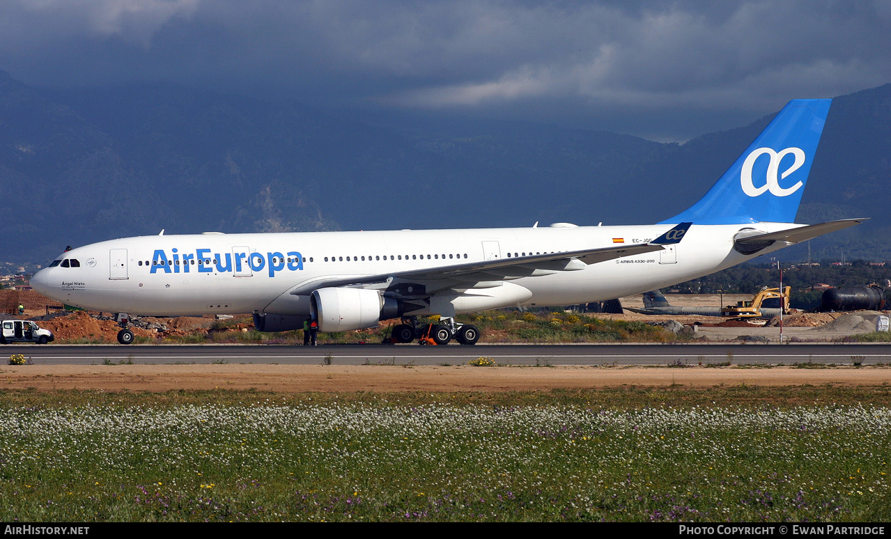 Aircraft Photo of EC-JQG | Airbus A330-202 | Air Europa | AirHistory.net #733300
