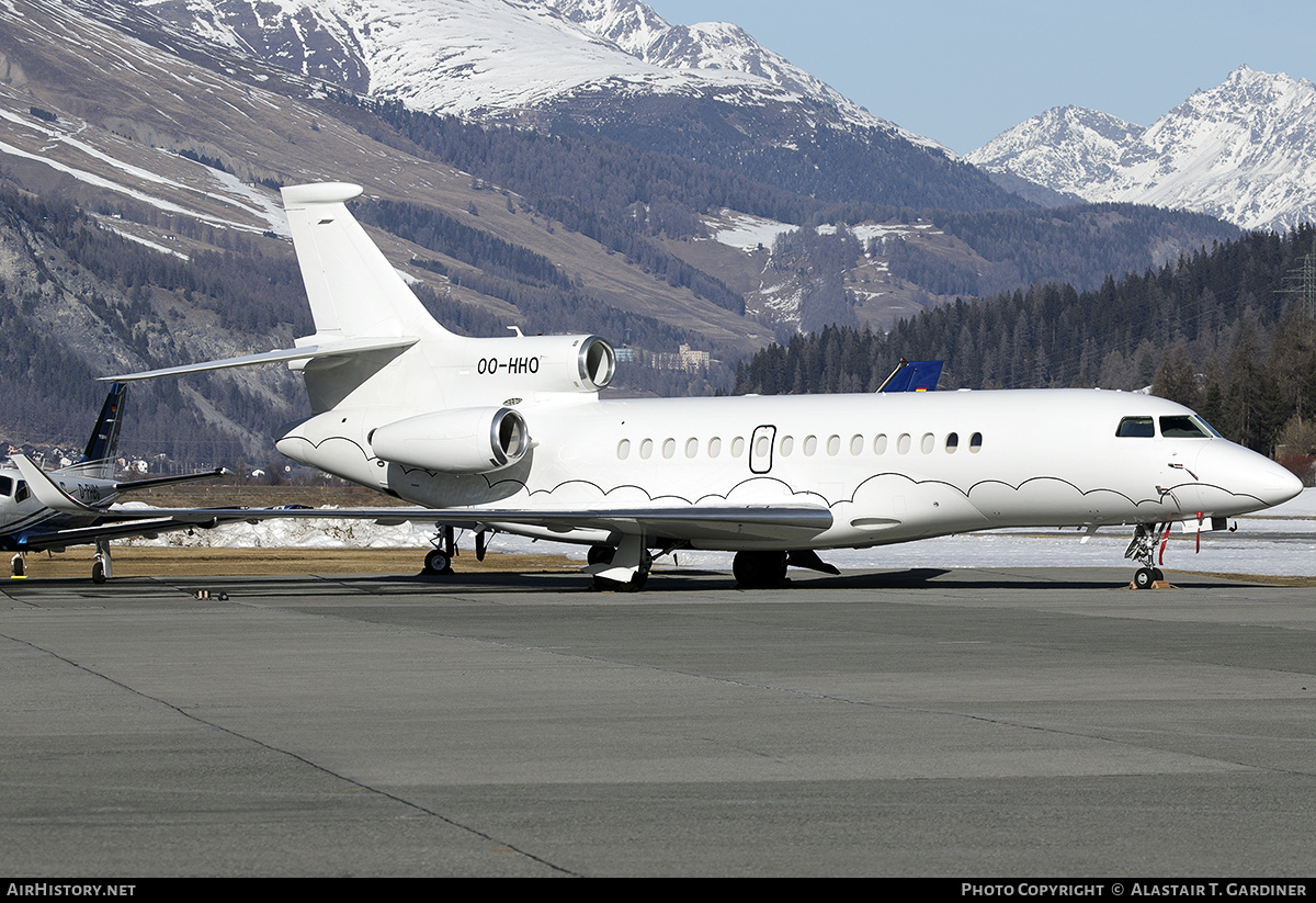 Aircraft Photo of OO-HHO | Dassault Falcon 8X | AirHistory.net #733302