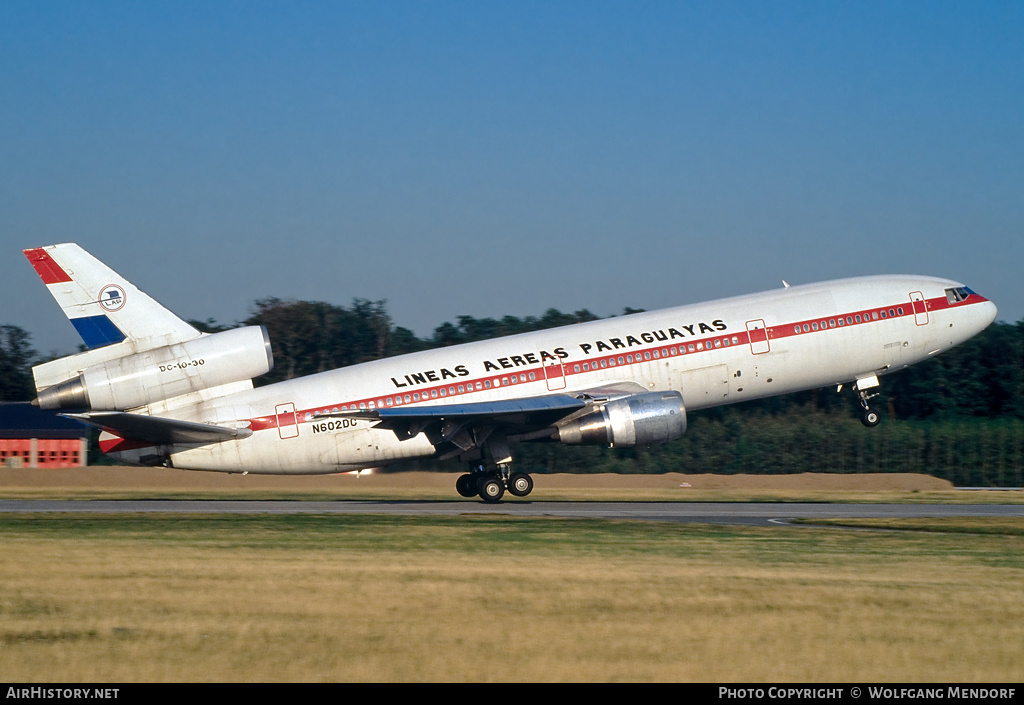 Aircraft Photo of N602DC | McDonnell Douglas DC-10-30 | Líneas Aéreas Paraguayas - LAP | AirHistory.net #733305