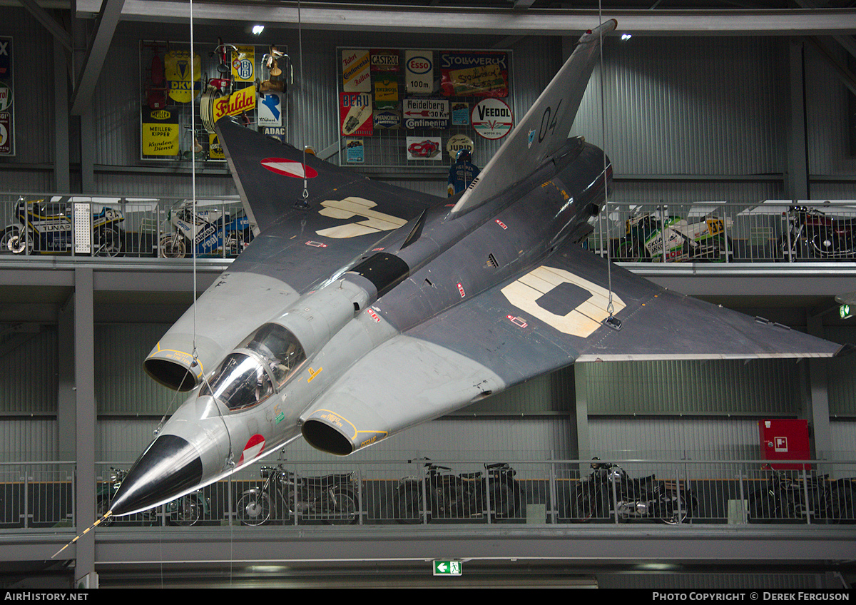 Aircraft Photo of 04 | Saab J35Oe Draken | Austria - Air Force | AirHistory.net #733316