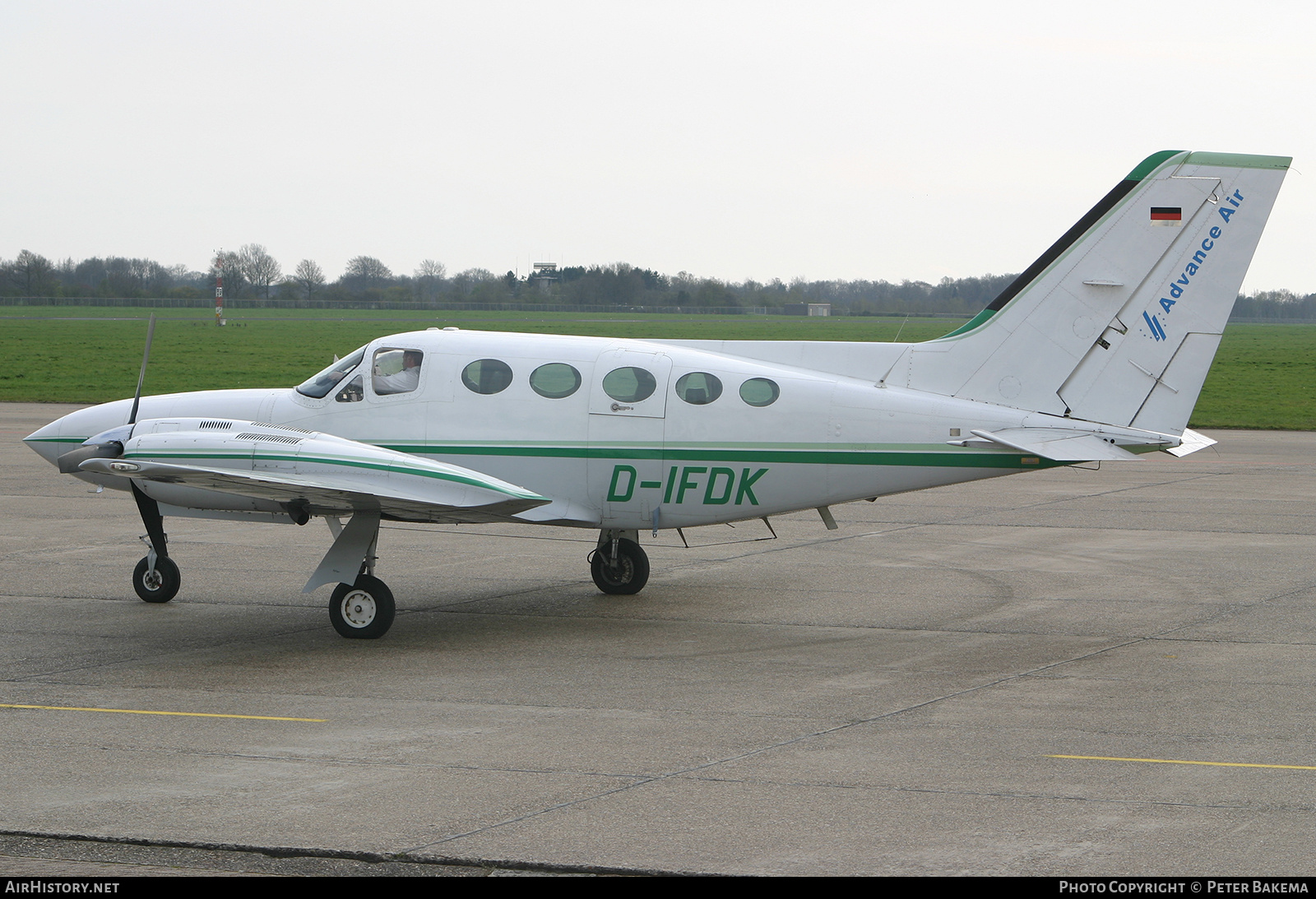 Aircraft Photo of D-IFDK | Cessna 421C Golden Eagle III | Advance Air | AirHistory.net #733327