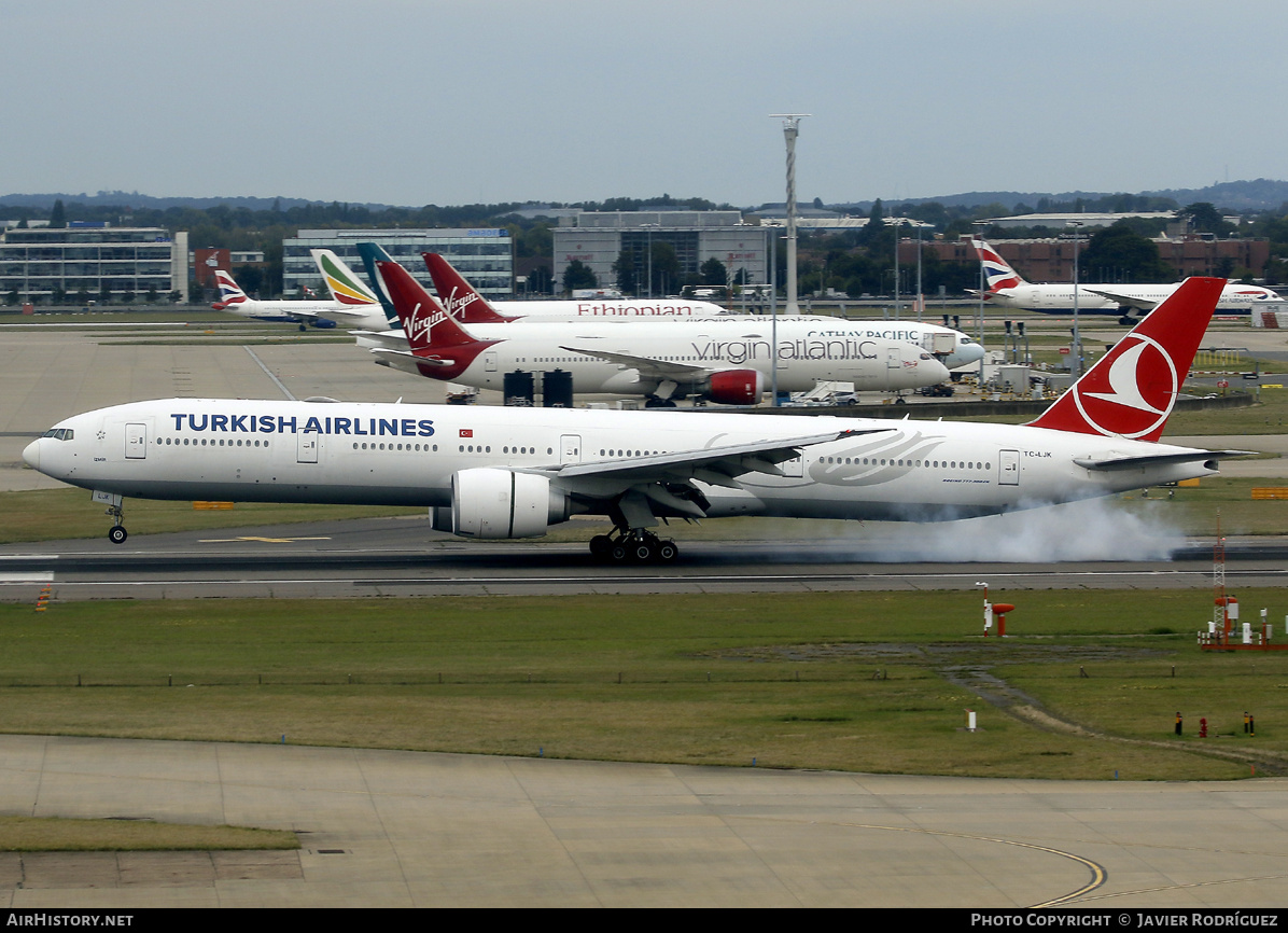 Aircraft Photo of TC-LJK | Boeing 777-300/ER | Turkish Airlines | AirHistory.net #733331