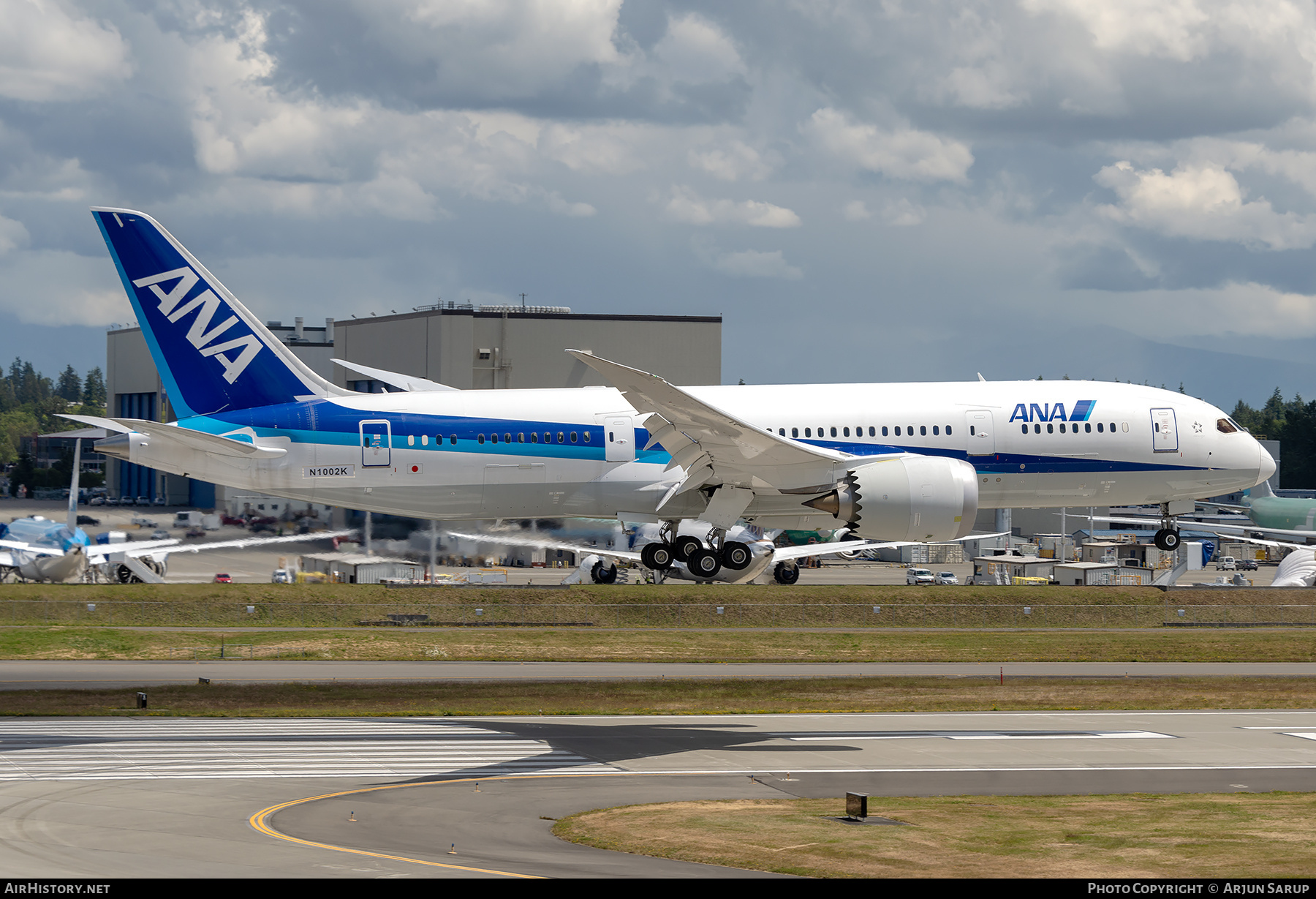 Aircraft Photo of N1002K | Boeing 787-8 Dreamliner | Boeing | AirHistory.net #733385