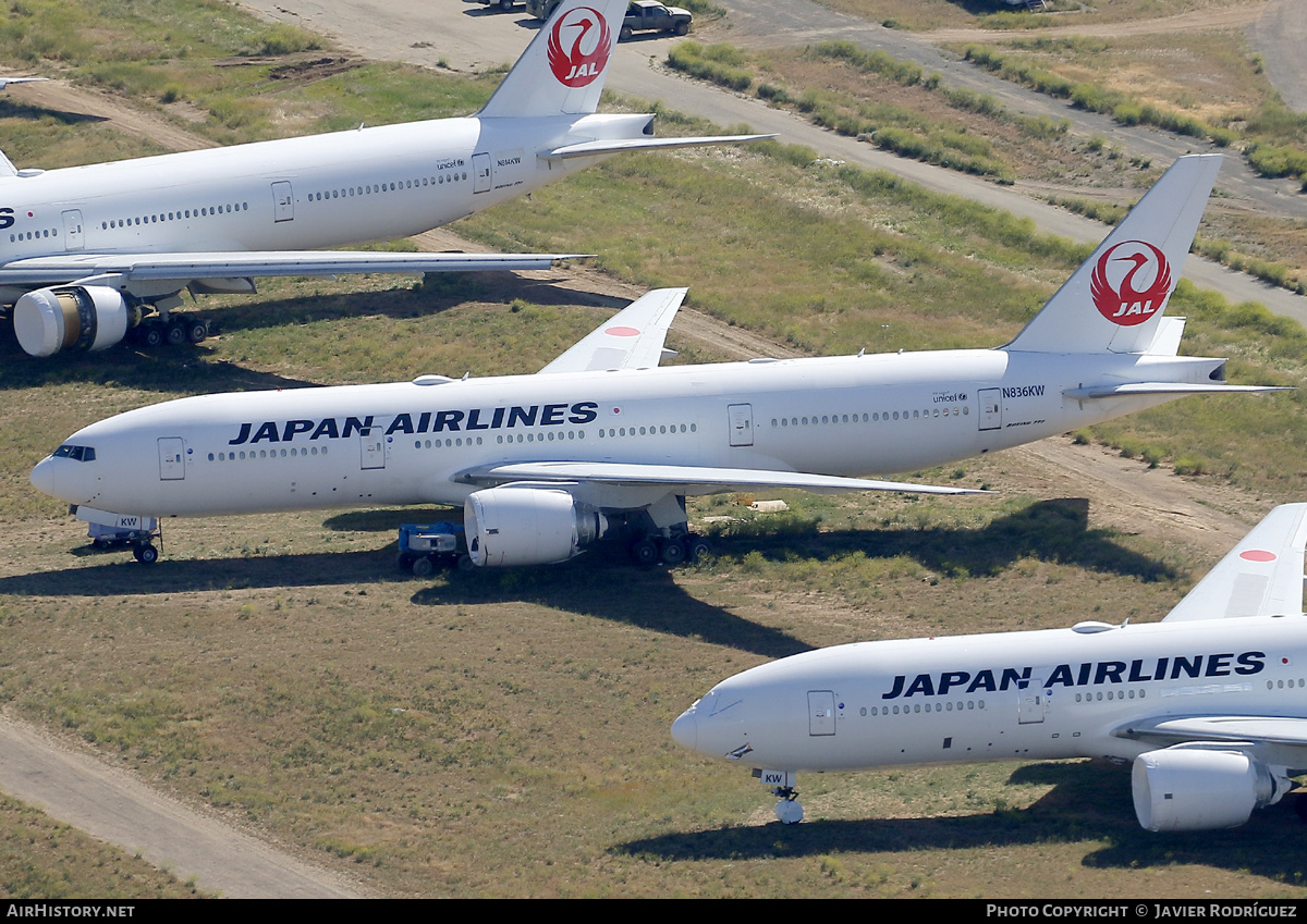 Aircraft Photo of N836KW | Boeing 777-246/ER | Japan Airlines - JAL | AirHistory.net #733423