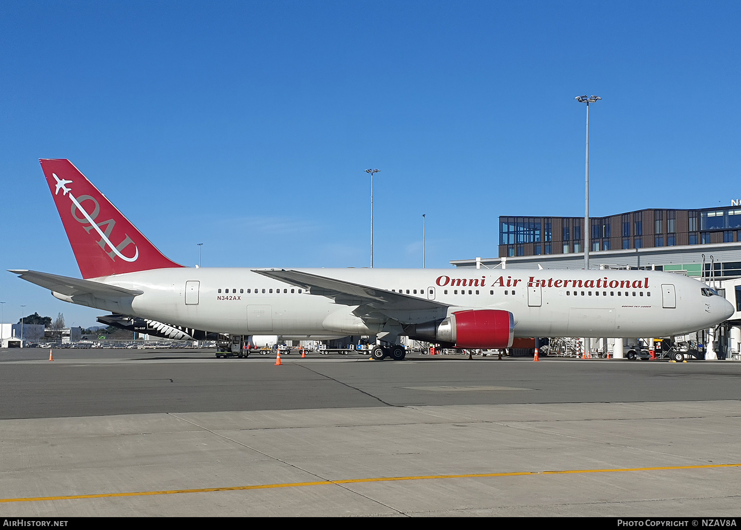 Aircraft Photo of N342AX | Boeing 767-328/ER | Omni Air International - OAI | AirHistory.net #733439