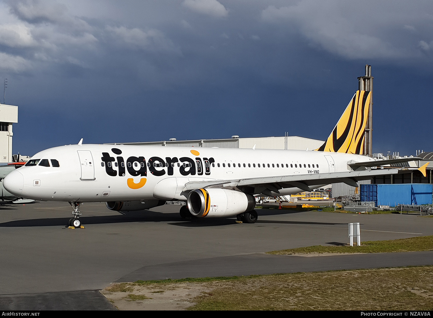 Aircraft Photo of VH-VNO | Airbus A320-232 | Tigerair | AirHistory.net #733441