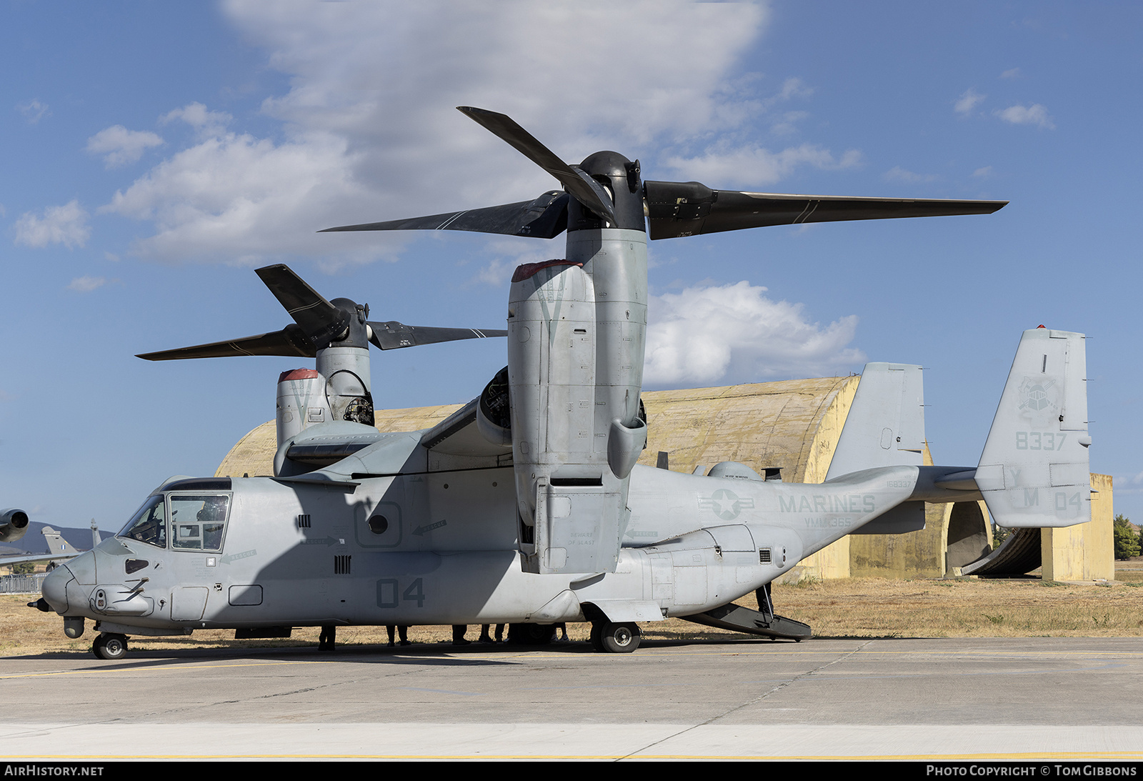 Aircraft Photo of 168337 | Bell-Boeing MV-22B Osprey | USA - Marines | AirHistory.net #733463