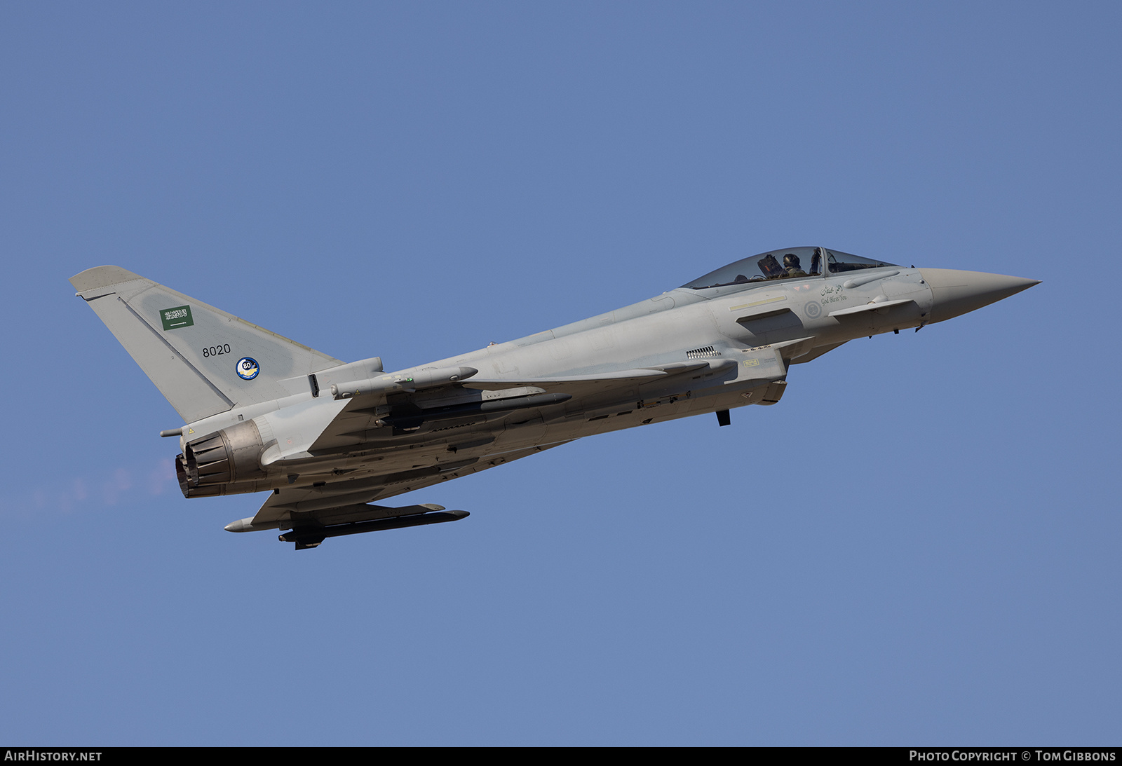 Aircraft Photo of 8020 | Eurofighter EF-2000 Typhoon S | Saudi Arabia - Air Force | AirHistory.net #733465