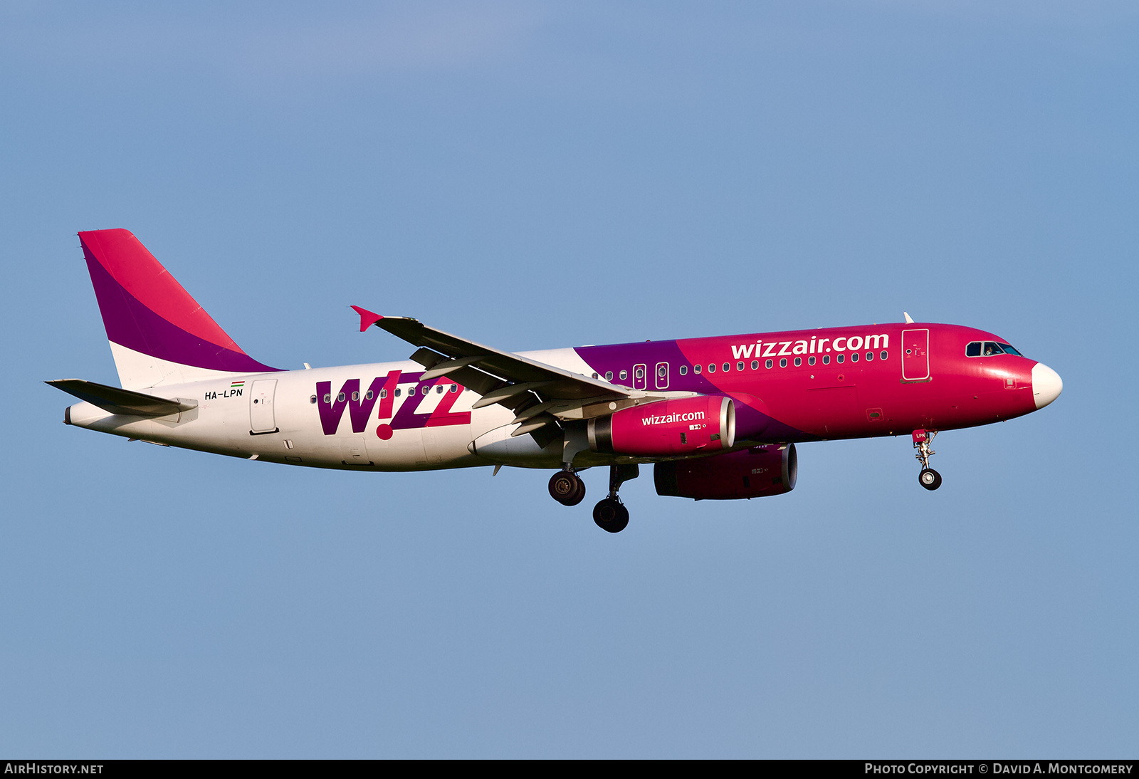 Aircraft Photo of HA-LPN | Airbus A320-232 | Wizz Air | AirHistory.net #733480