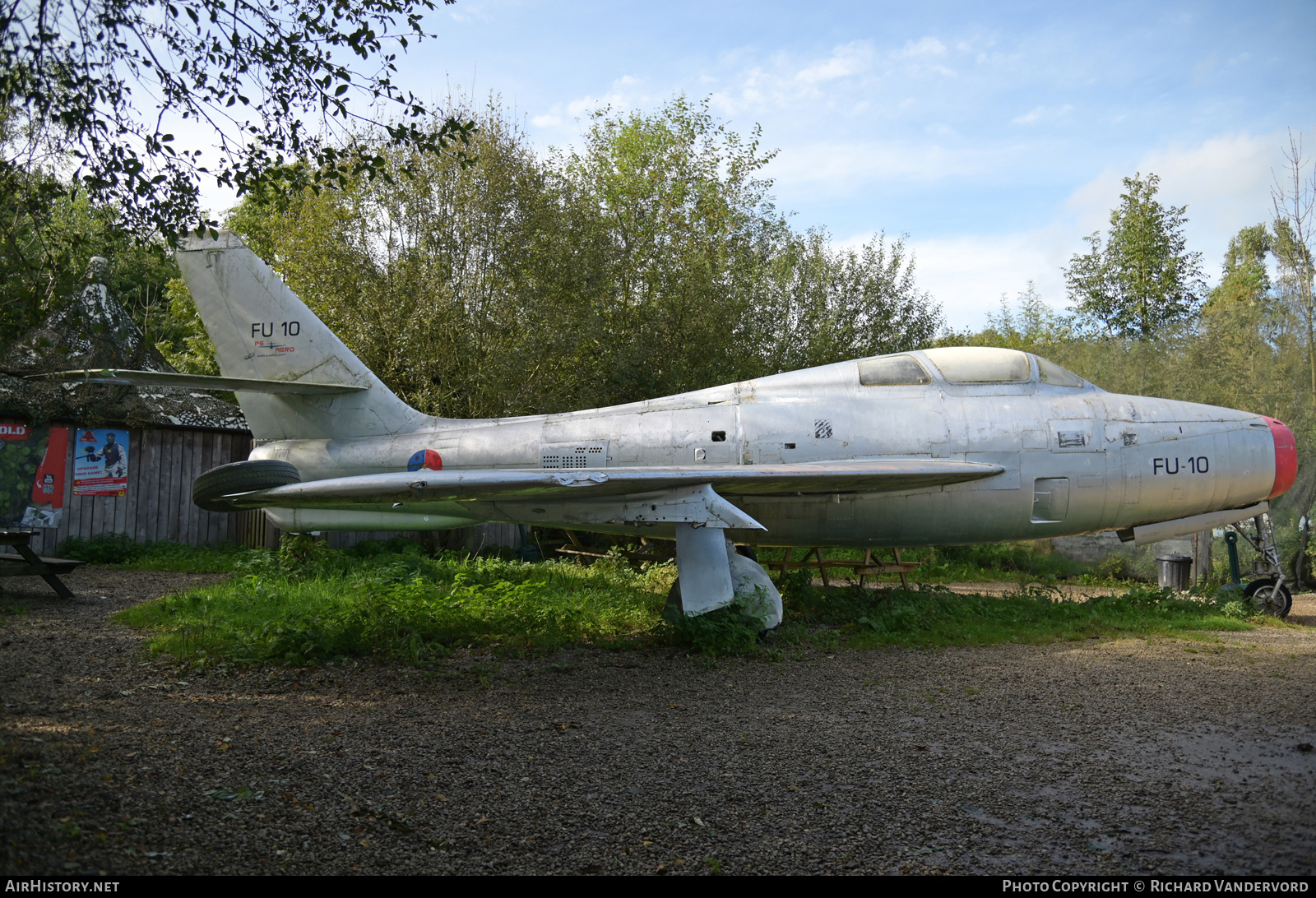 Aircraft Photo of FU-10 | Republic F-84F Thunderstreak | Netherlands - Air Force | AirHistory.net #733524