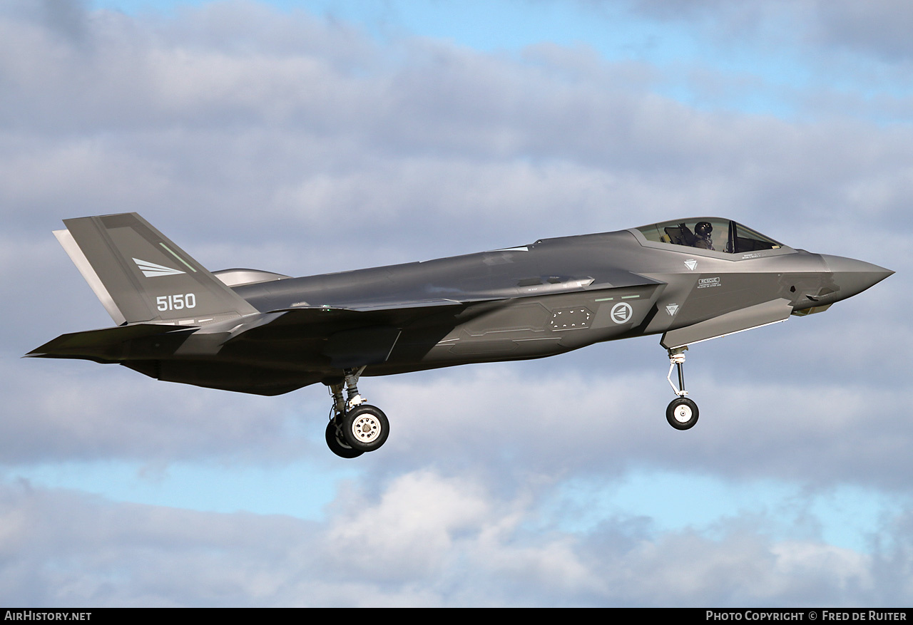 Aircraft Photo of 5150 | Lockheed Martin F-35A Lightning II | Norway - Air Force | AirHistory.net #733533